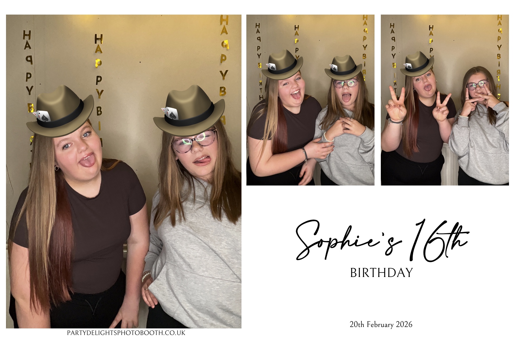 Sophie's 16th Birthday | View more photos from the event at gallery.partydelightsphotobooth.co.uk/u/PartyDelightsPhotoBooth/Sophies-16th-Birthday-0