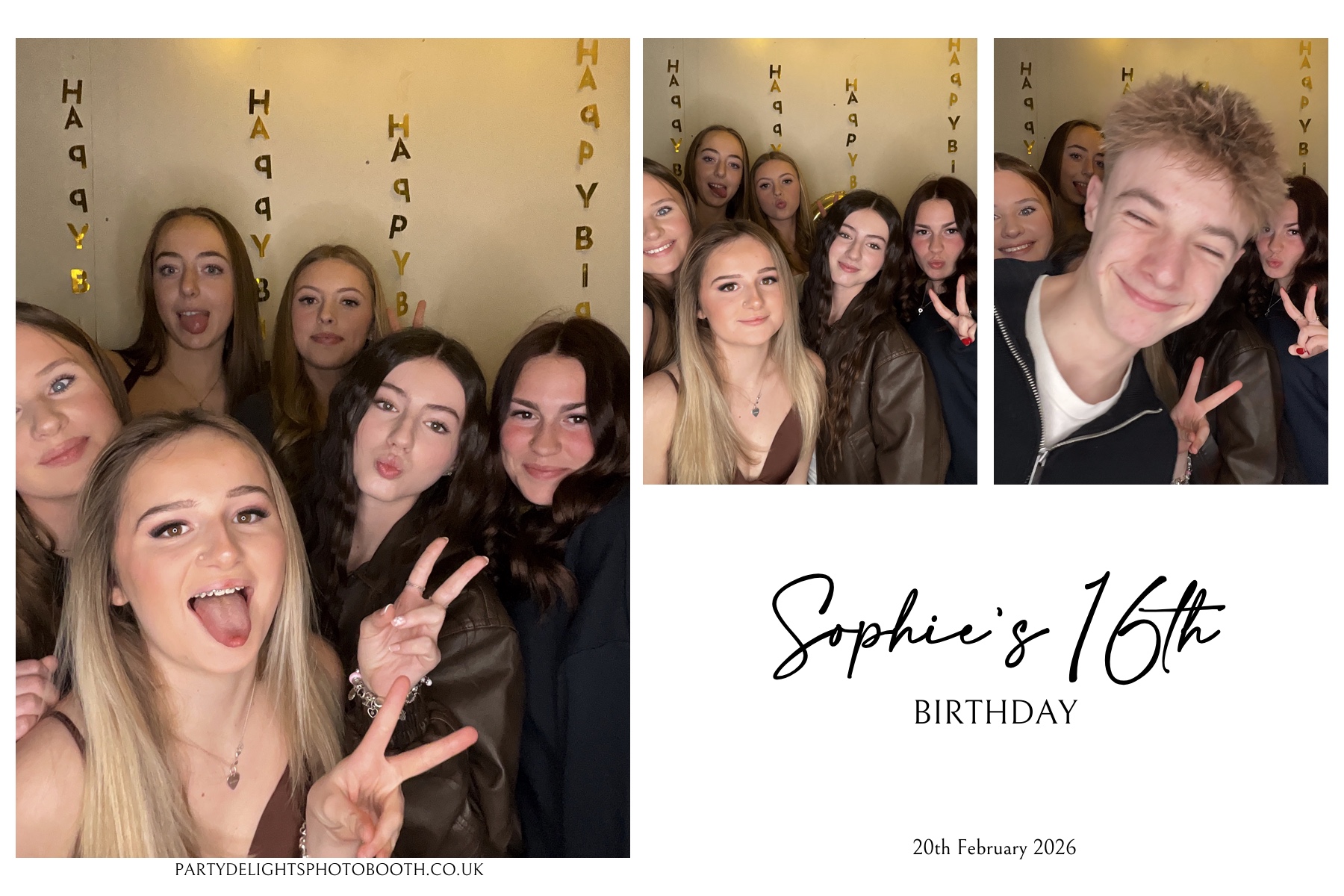 Sophie's 16th Birthday | View more photos from the event at gallery.partydelightsphotobooth.co.uk/u/PartyDelightsPhotoBooth/Sophies-16th-Birthday-0