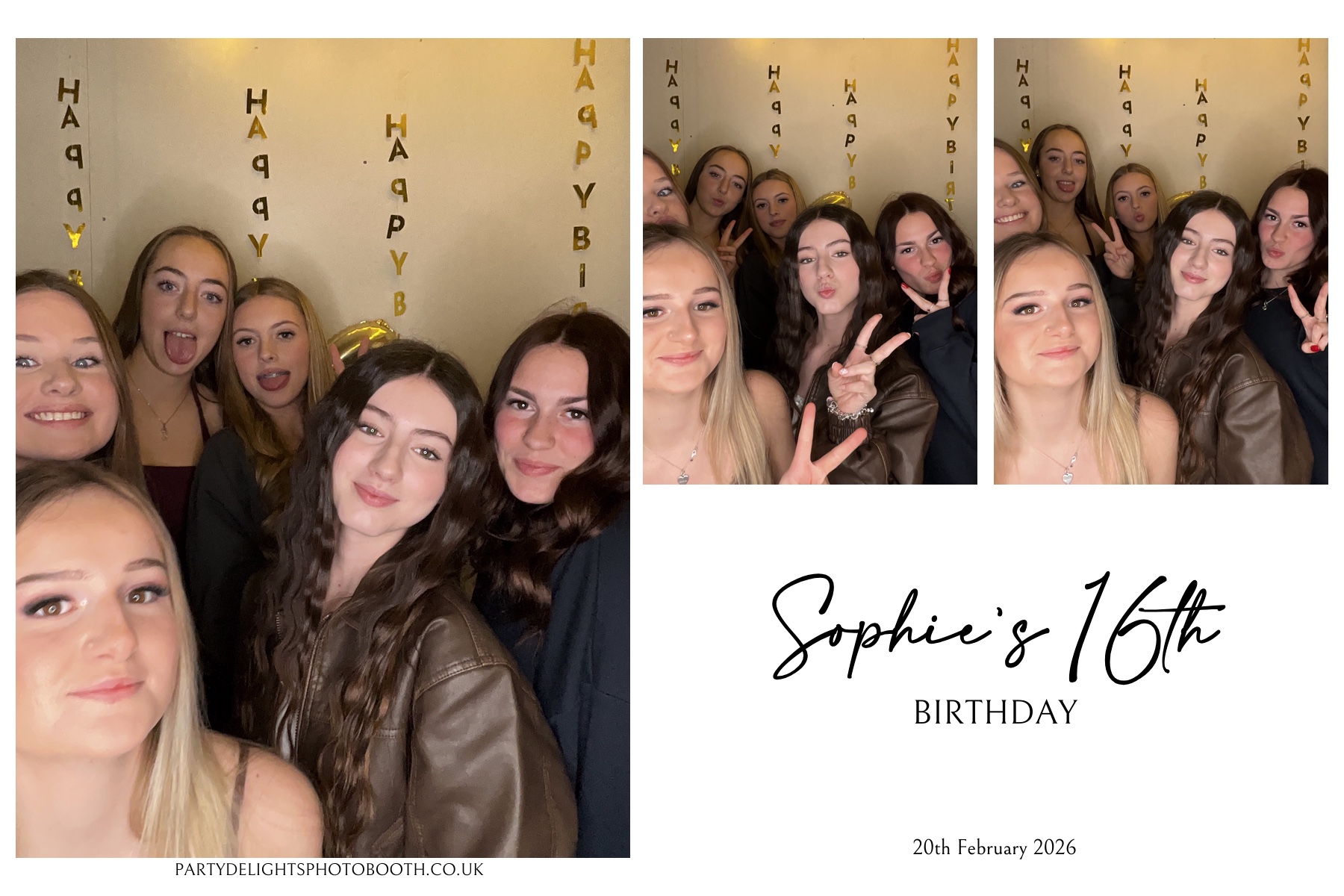 Sophie's 16th Birthday | View more photos from the event at gallery.partydelightsphotobooth.co.uk/u/PartyDelightsPhotoBooth/Sophies-16th-Birthday-0