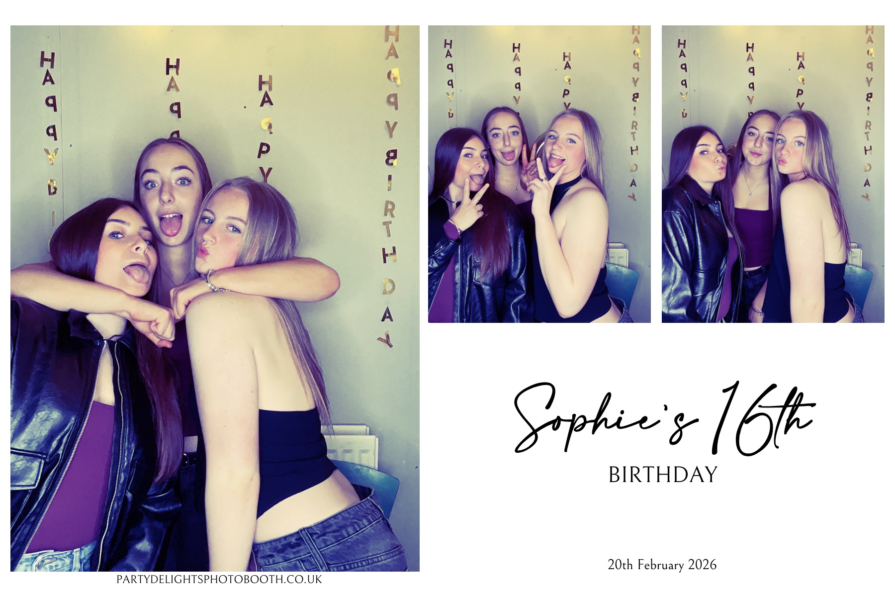 Sophie's 16th Birthday | View more photos from the event at gallery.partydelightsphotobooth.co.uk/u/PartyDelightsPhotoBooth/Sophies-16th-Birthday-0