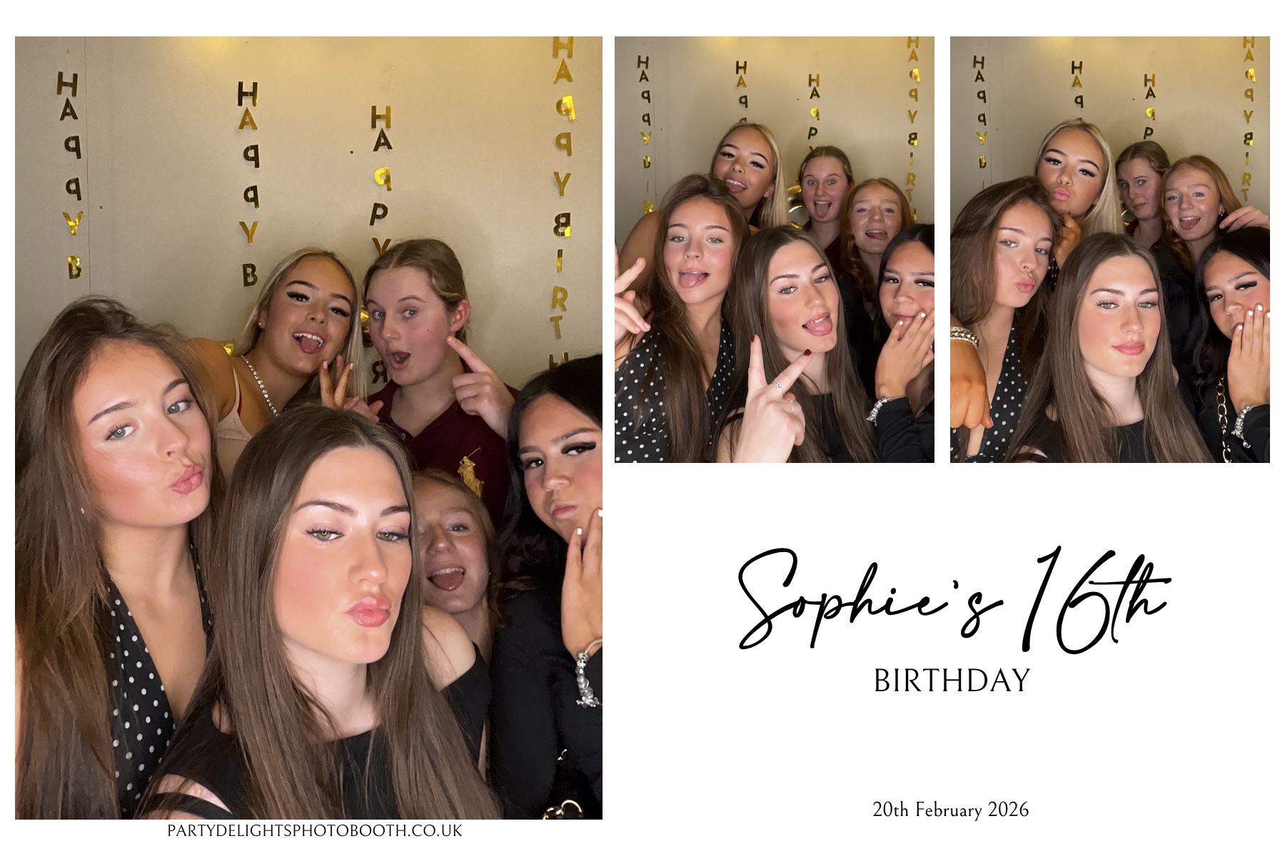 Sophie's 16th Birthday | View more photos from the event at gallery.partydelightsphotobooth.co.uk/u/PartyDelightsPhotoBooth/Sophies-16th-Birthday-0