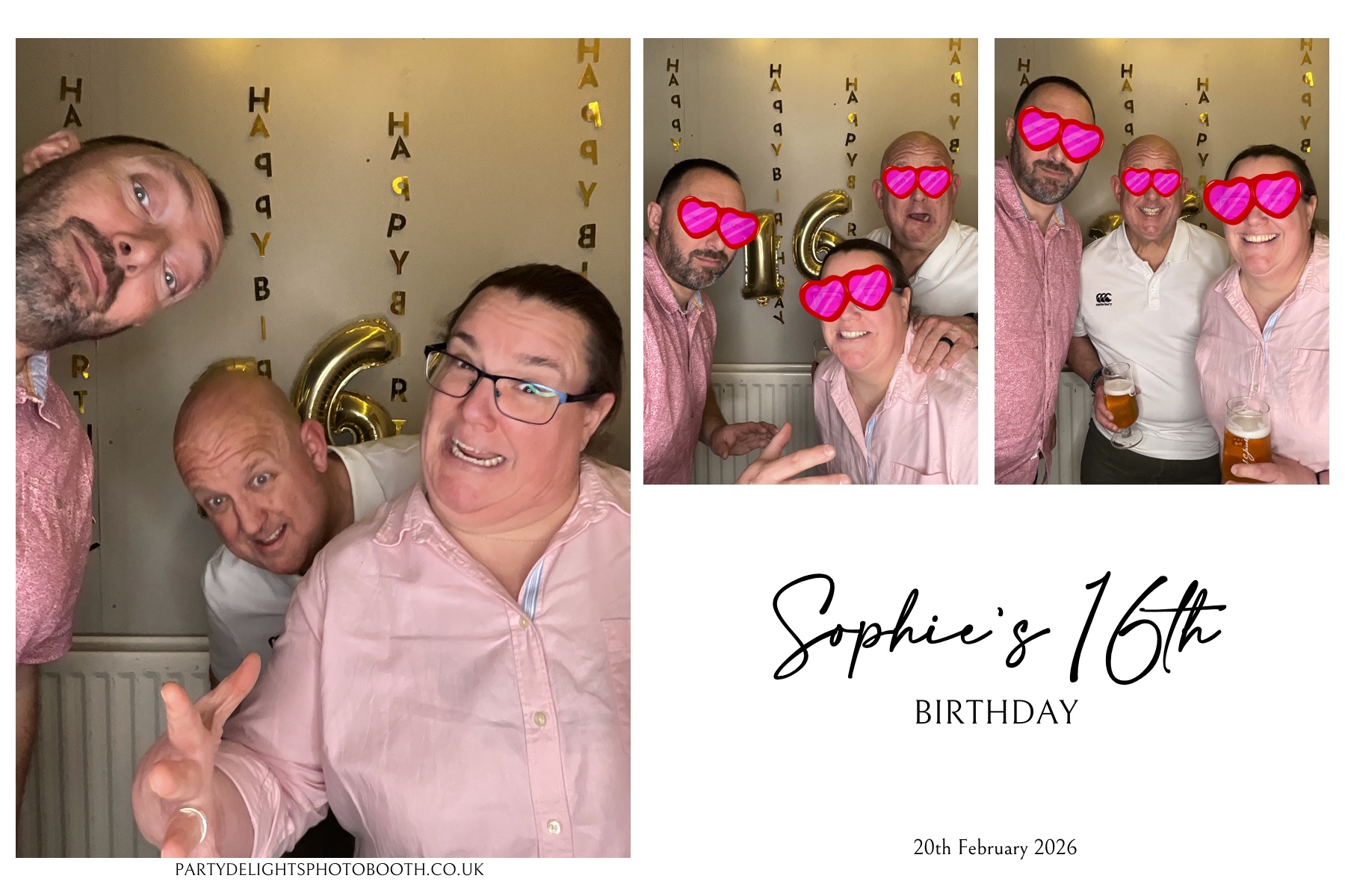 Sophie's 16th Birthday | View more photos from the event at gallery.partydelightsphotobooth.co.uk/u/PartyDelightsPhotoBooth/Sophies-16th-Birthday-0