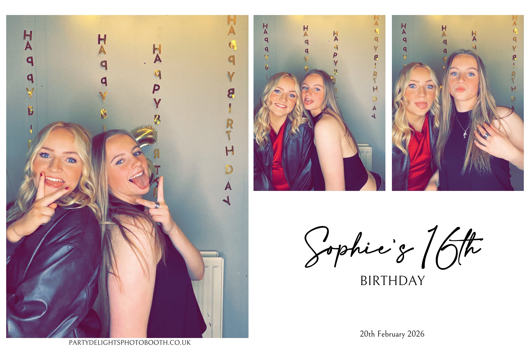 Sophie's 16th Birthday | View more photos from the event at gallery.partydelightsphotobooth.co.uk/u/PartyDelightsPhotoBooth/Sophies-16th-Birthday-0