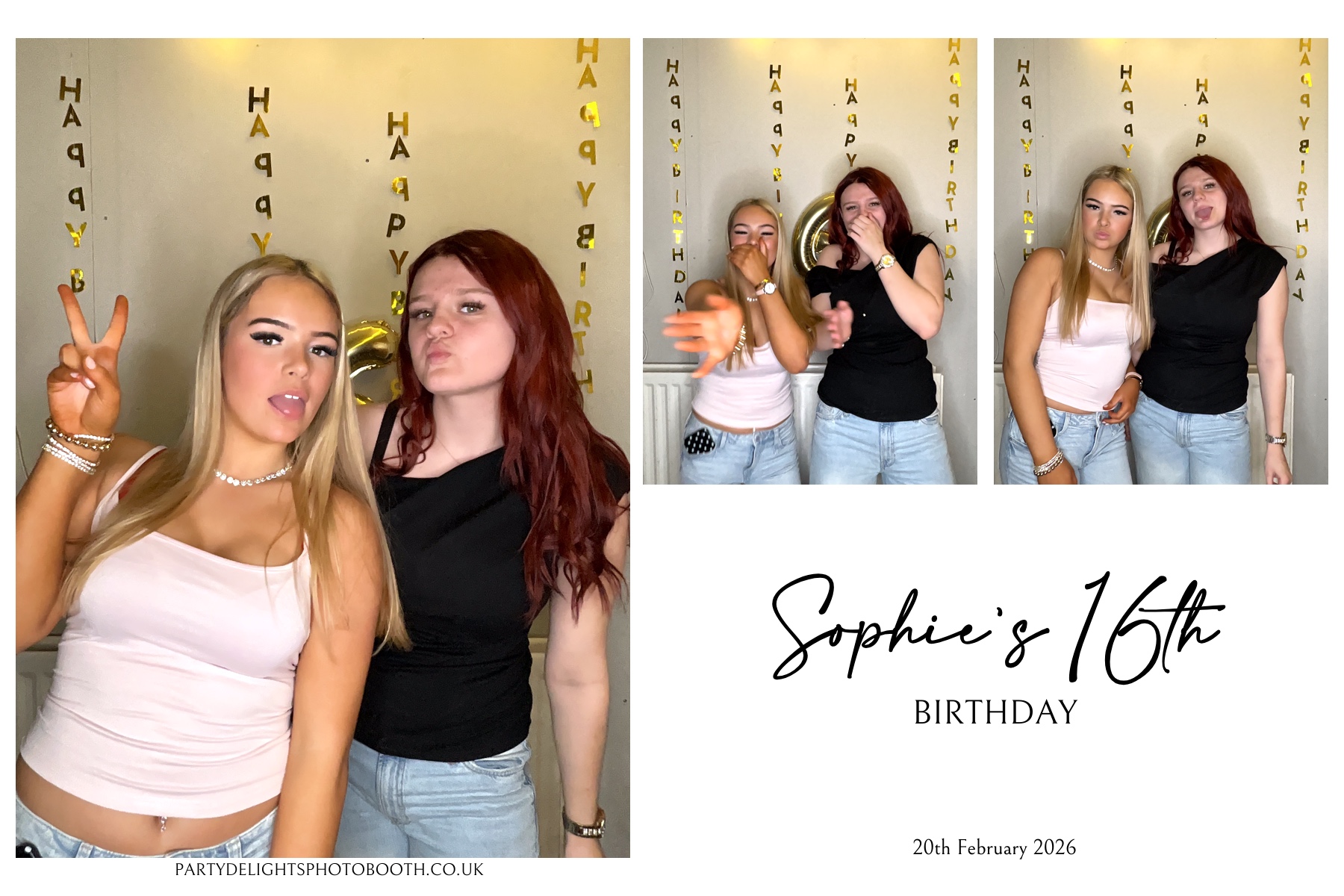 Sophie's 16th Birthday | View more photos from the event at gallery.partydelightsphotobooth.co.uk/u/PartyDelightsPhotoBooth/Sophies-16th-Birthday-0
