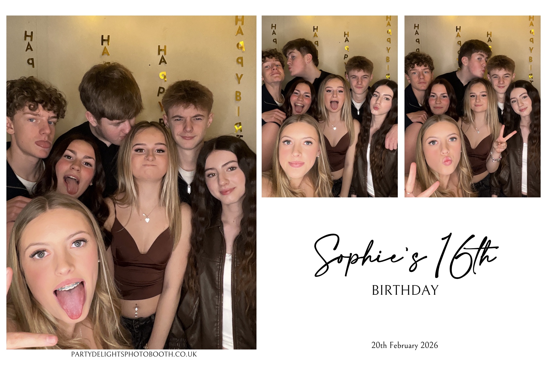 Sophie's 16th Birthday | View more photos from the event at gallery.partydelightsphotobooth.co.uk/u/PartyDelightsPhotoBooth/Sophies-16th-Birthday-0