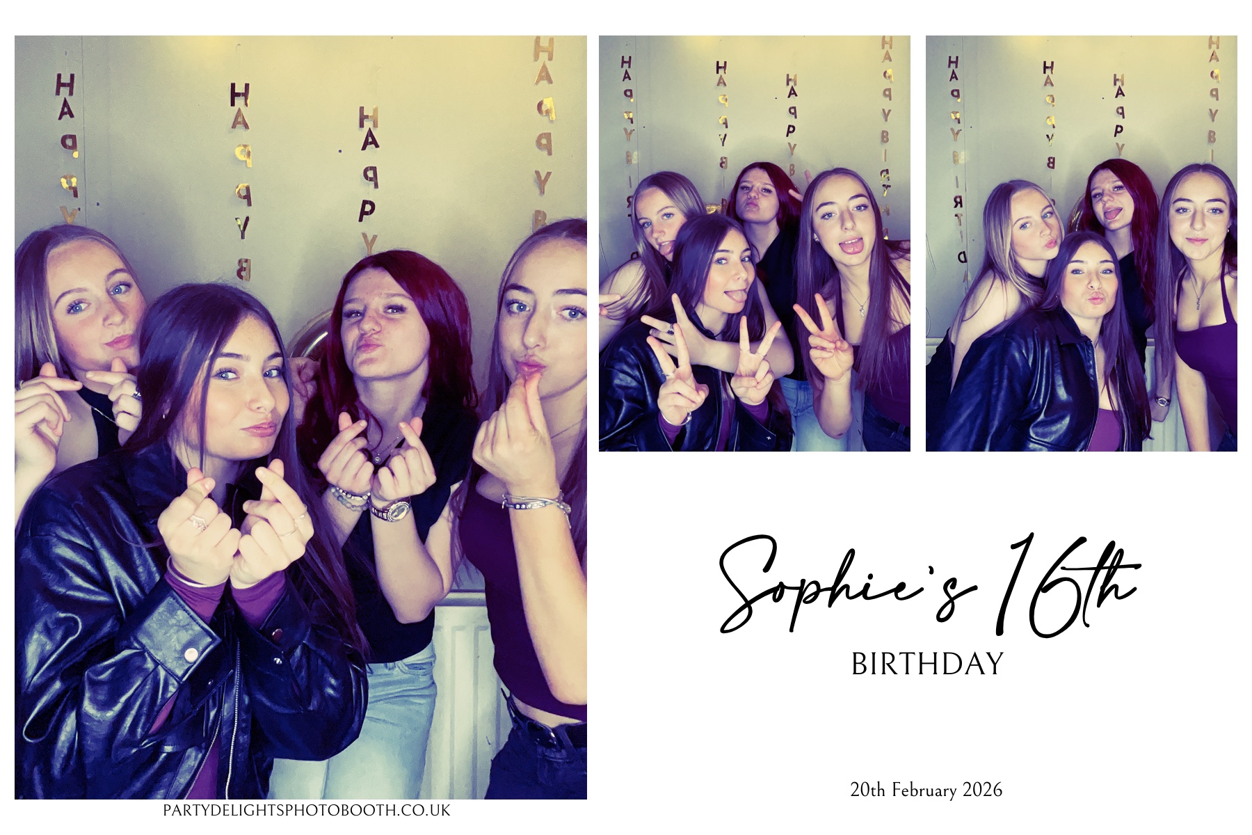 Sophie's 16th Birthday | View more photos from the event at gallery.partydelightsphotobooth.co.uk/u/PartyDelightsPhotoBooth/Sophies-16th-Birthday-0