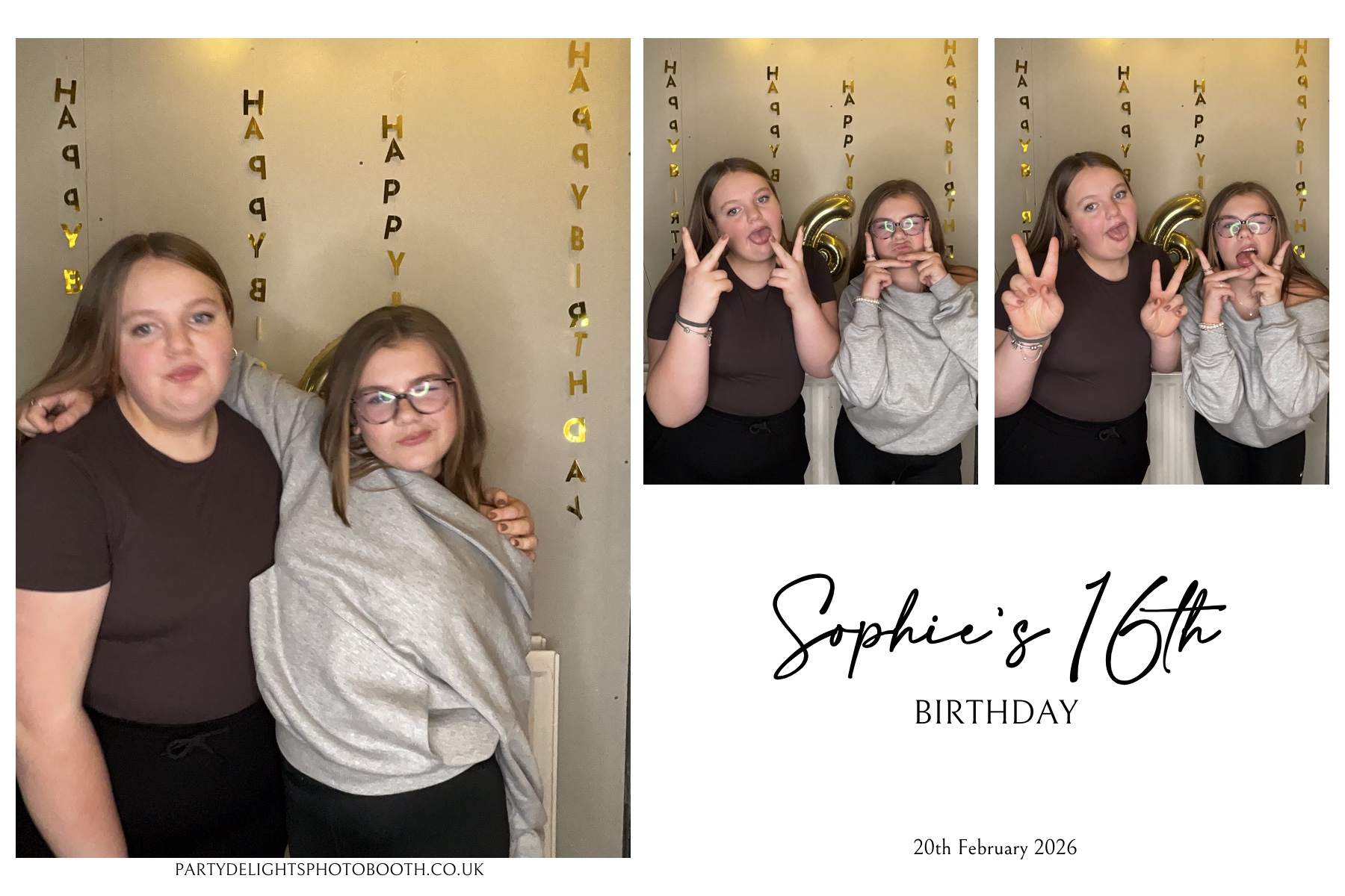 Sophie's 16th Birthday | View more photos from the event at gallery.partydelightsphotobooth.co.uk/u/PartyDelightsPhotoBooth/Sophies-16th-Birthday-0