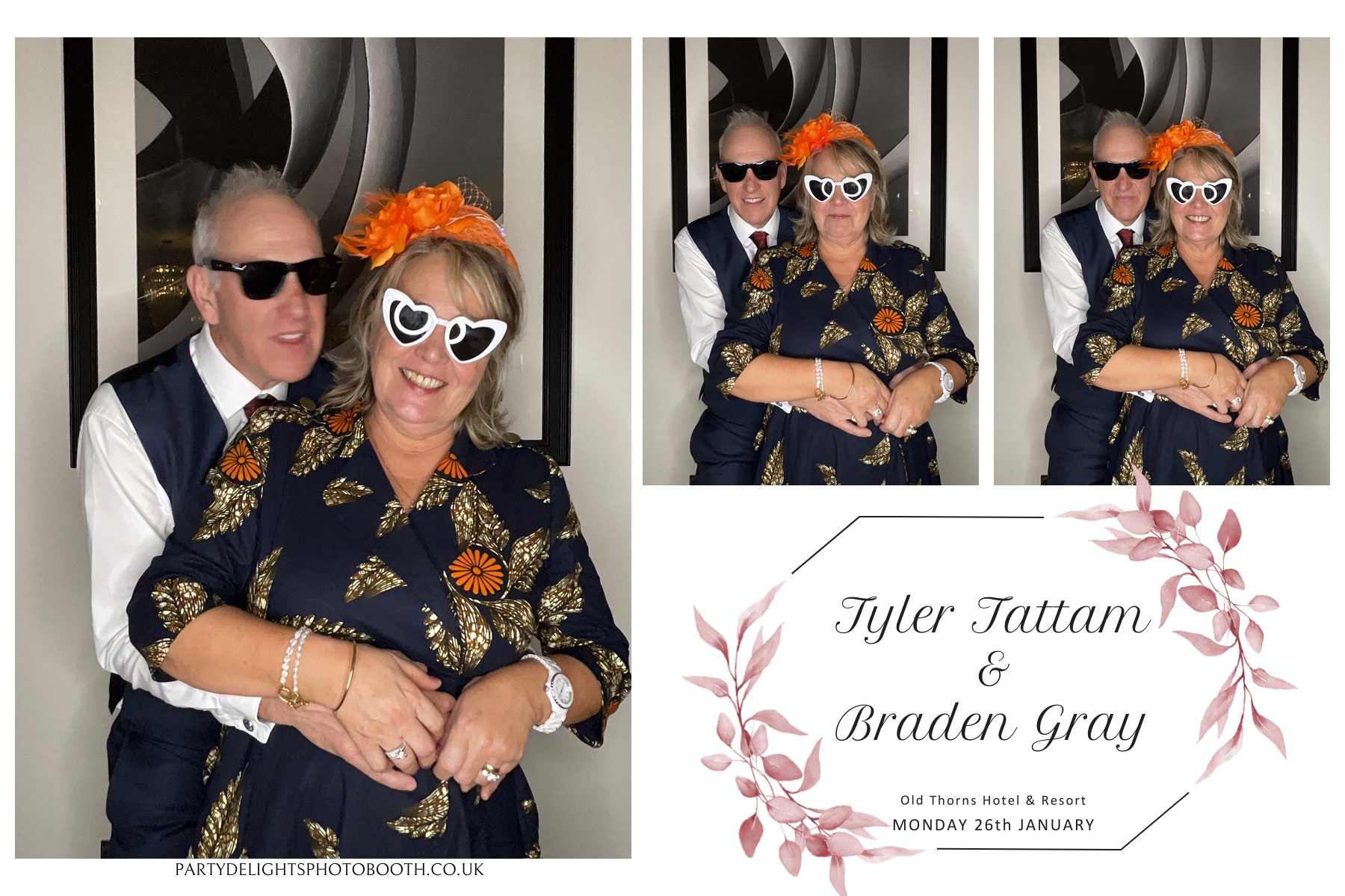 Tyler & Braden's Wedding | View more photos from the event at gallery.partydelightsphotobooth.co.uk/u/PartyDelightsPhotoBooth/Tyler-Bradens-Wedding