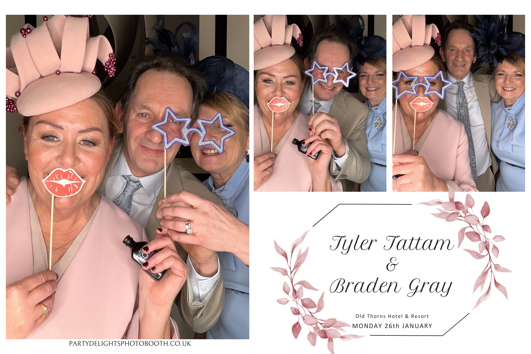 Tyler & Braden's Wedding | View more photos from the event at gallery.partydelightsphotobooth.co.uk/u/PartyDelightsPhotoBooth/Tyler-Bradens-Wedding