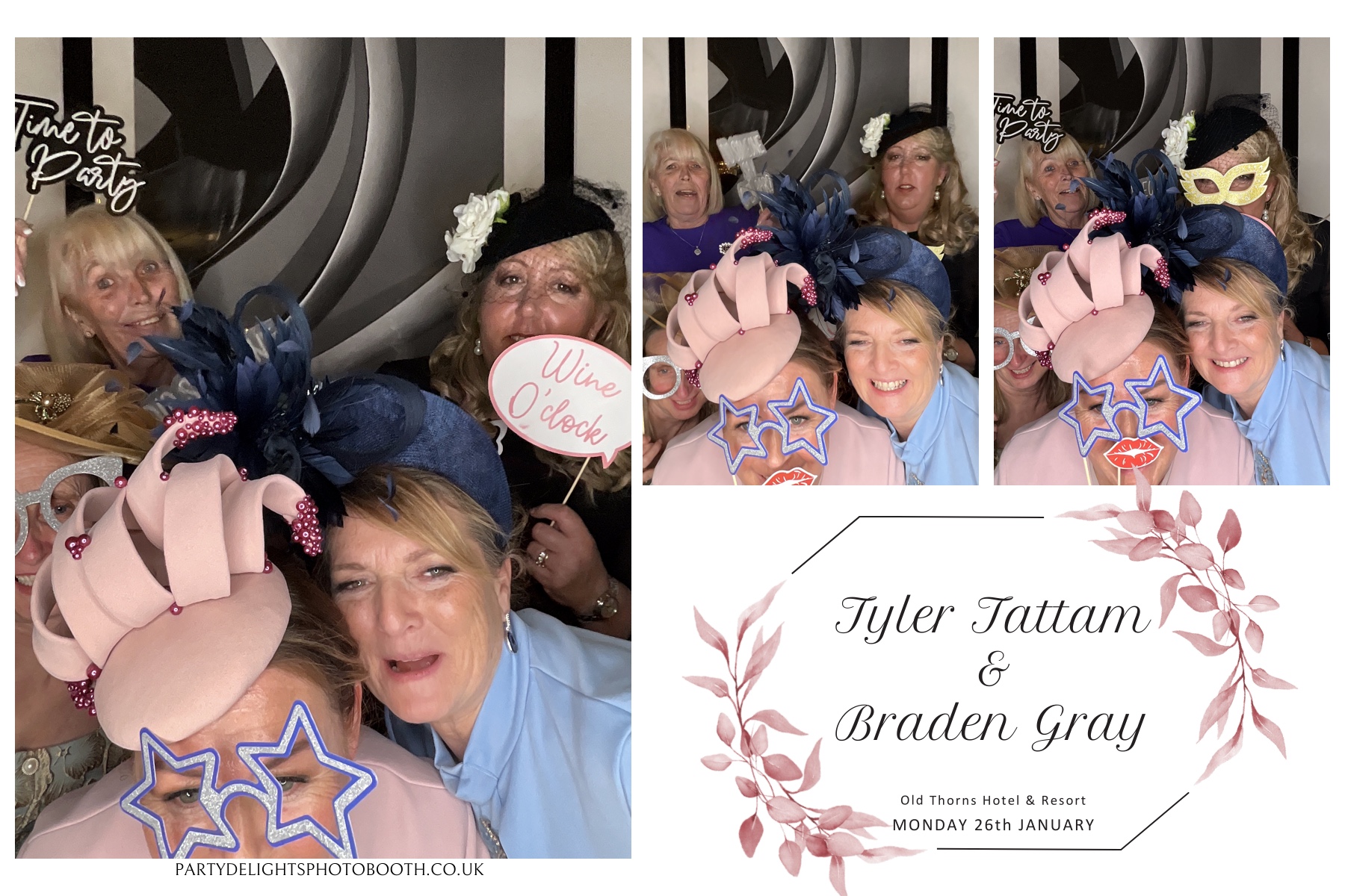 Tyler & Braden's Wedding | View more photos from the event at gallery.partydelightsphotobooth.co.uk/u/PartyDelightsPhotoBooth/Tyler-Bradens-Wedding