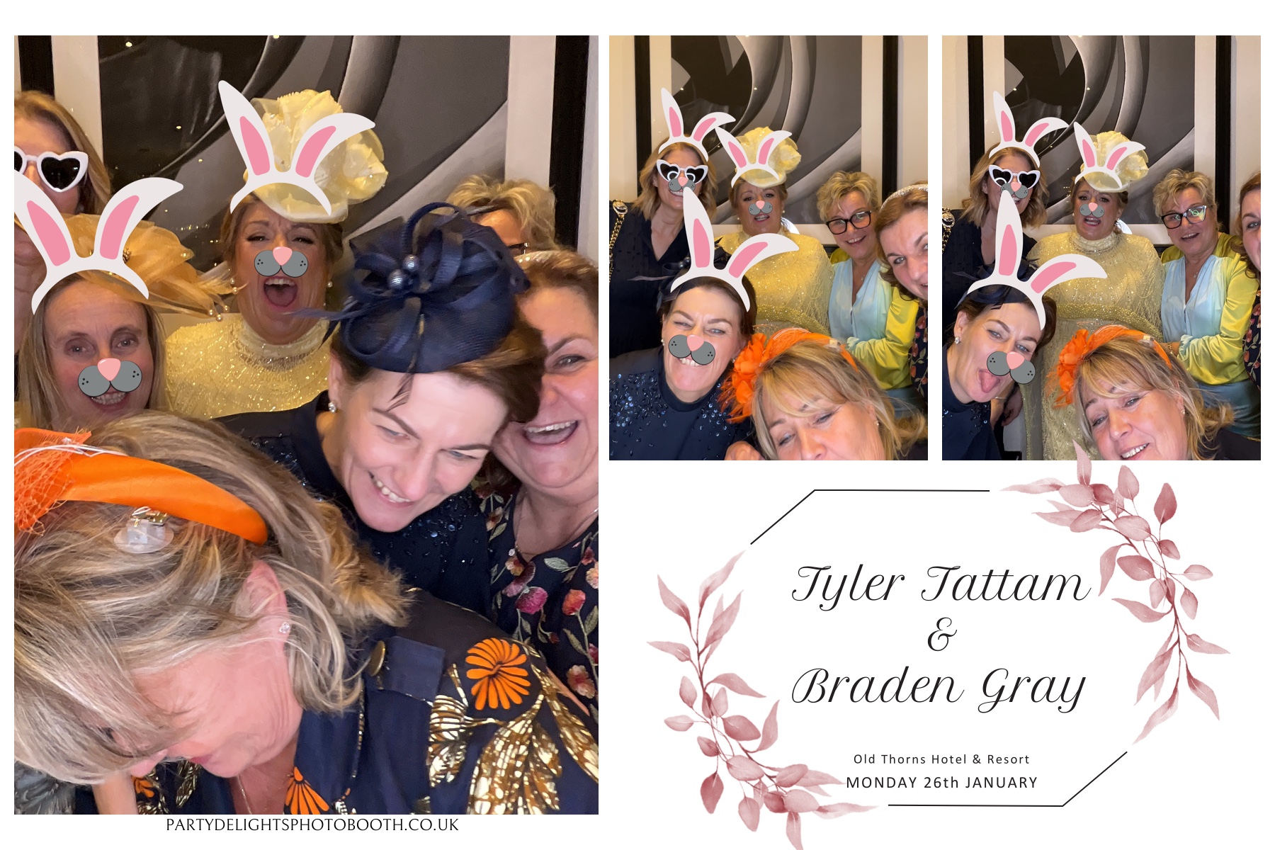 Tyler & Braden's Wedding | View more photos from the event at gallery.partydelightsphotobooth.co.uk/u/PartyDelightsPhotoBooth/Tyler-Bradens-Wedding