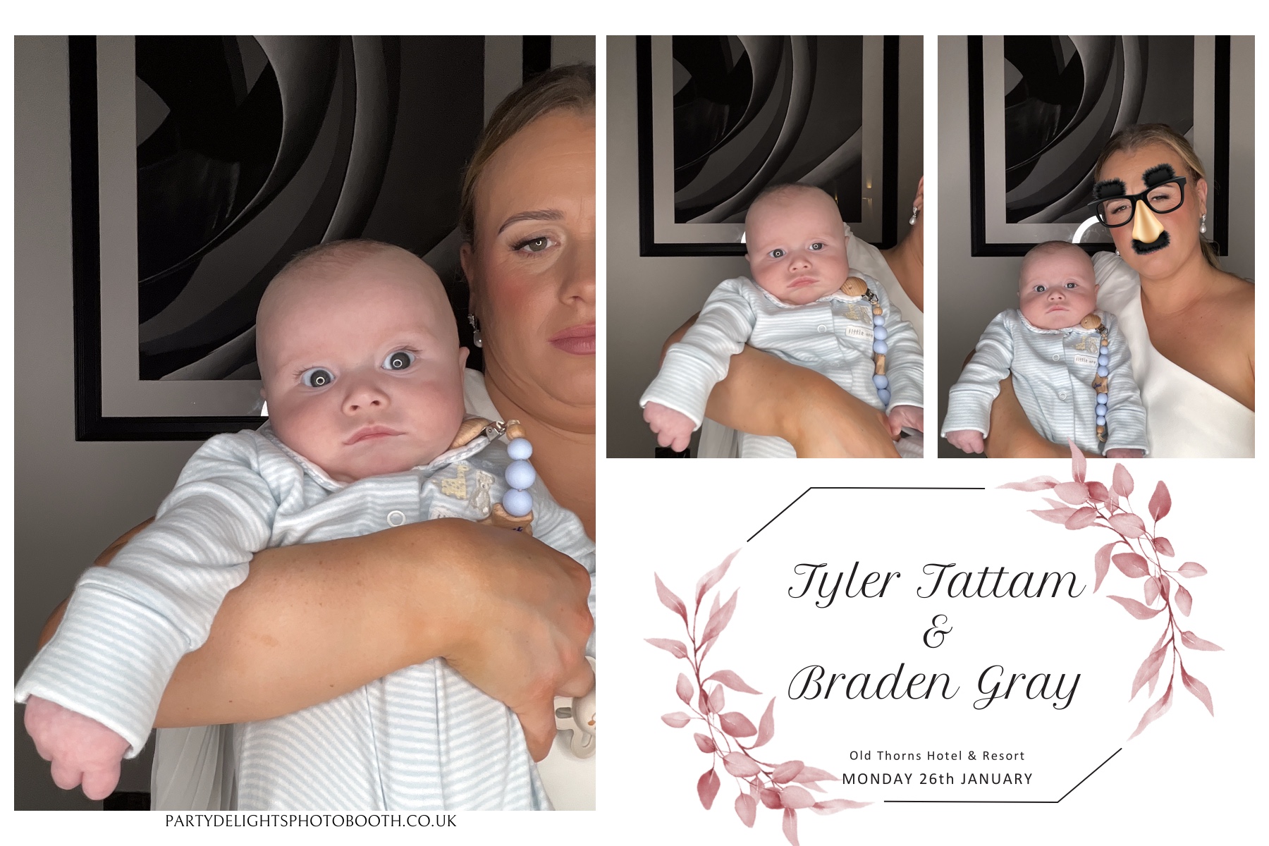 Tyler & Braden's Wedding | View more photos from the event at gallery.partydelightsphotobooth.co.uk/u/PartyDelightsPhotoBooth/Tyler-Bradens-Wedding