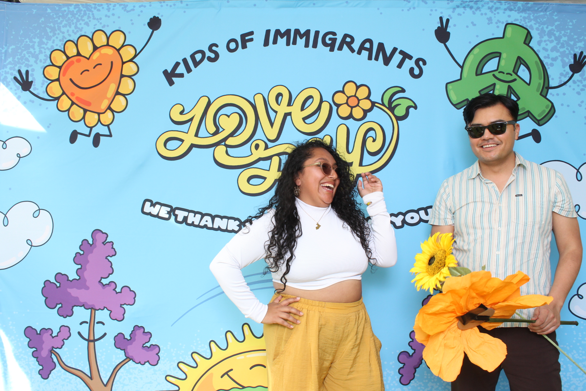 Kids of Immigrants Love Day | View more photos from the event at v1.boothgallery.com/u/PhabPhotobooth/Kids-of-Immigrants-Love-Day