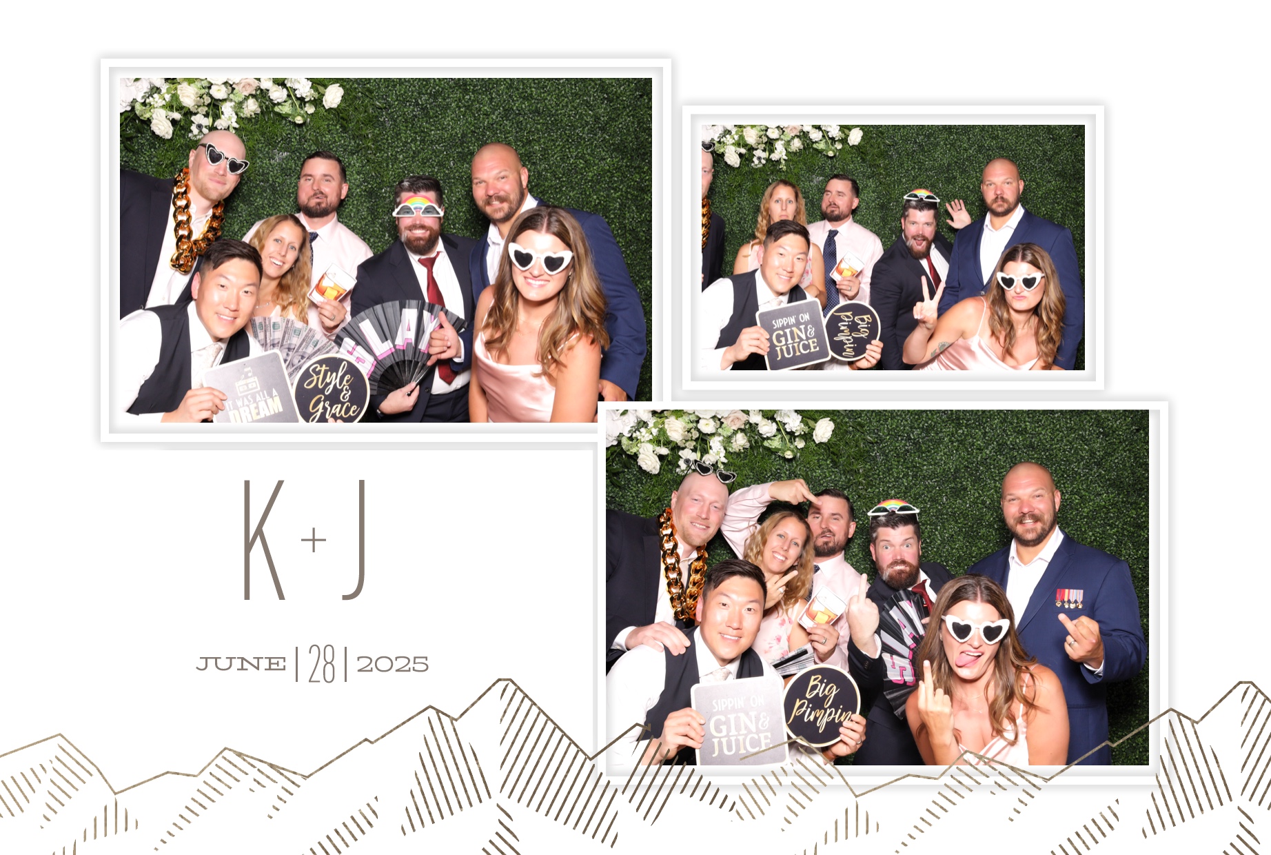 Horton Wedding | View more photos from the event at v1.boothgallery.com/u/PhabPhotobooth/Horton-Wedding