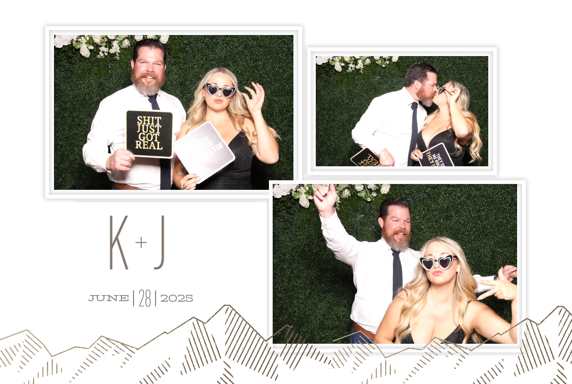 Horton Wedding | View more photos from the event at v1.boothgallery.com/u/PhabPhotobooth/Horton-Wedding