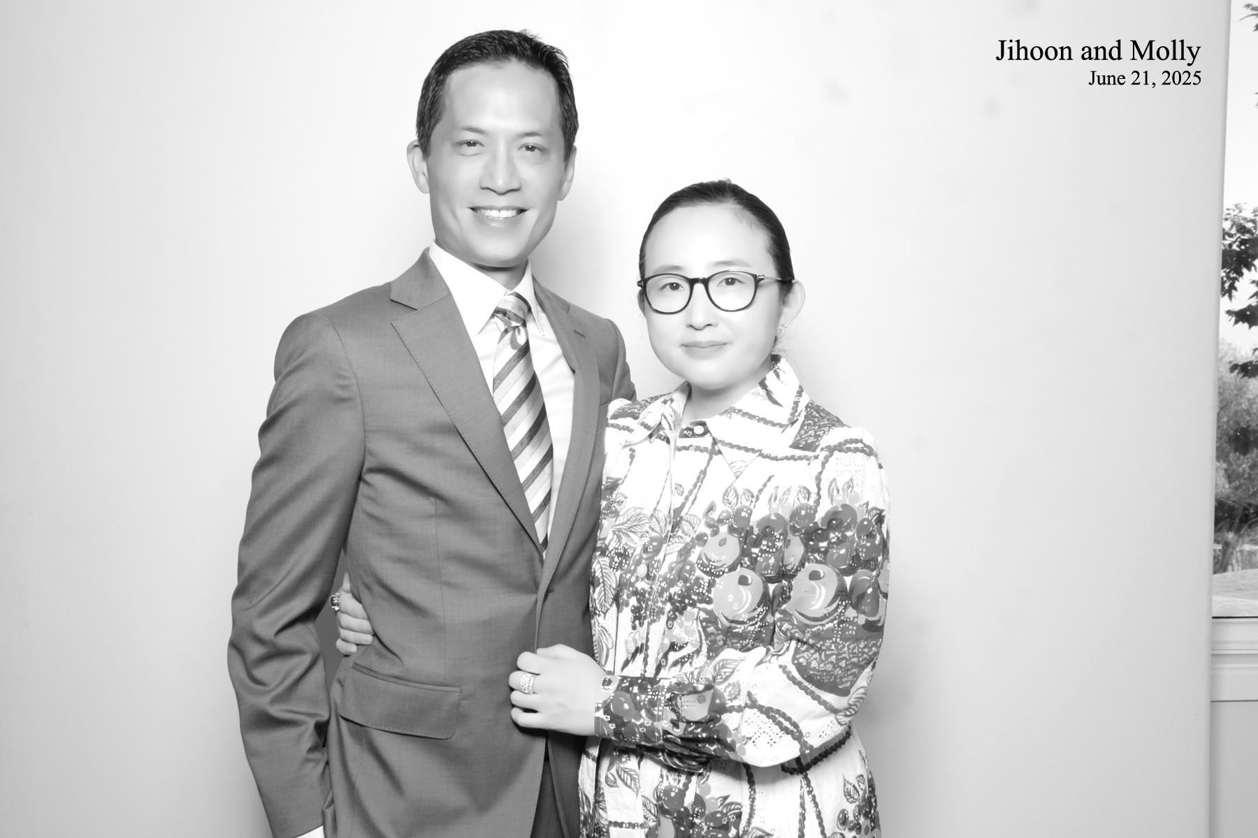 Molly +Jihoon's Wedding | View more photos from the event at v1.boothgallery.com/u/PhabPhotobooth/Molly-Jihoons-Wedding