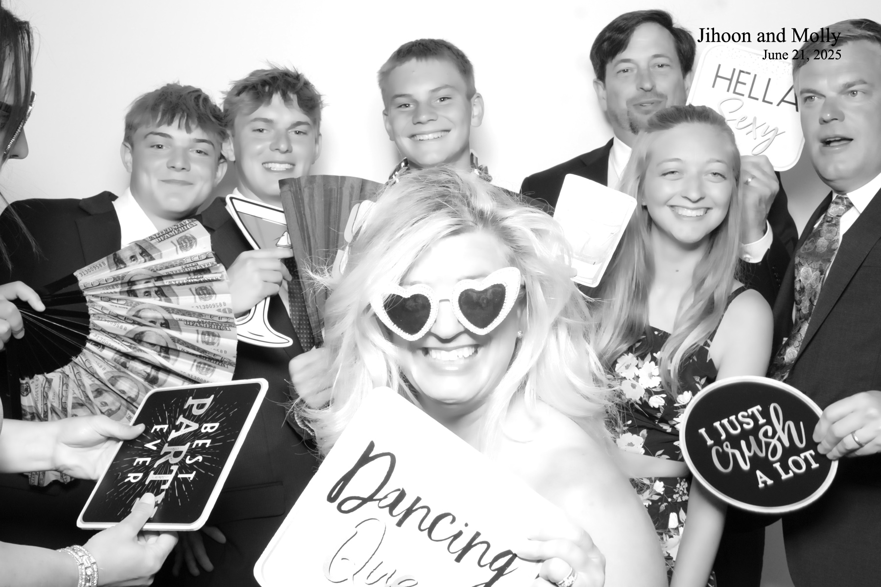 Molly +Jihoon's Wedding | View more photos from the event at v1.boothgallery.com/u/PhabPhotobooth/Molly-Jihoons-Wedding