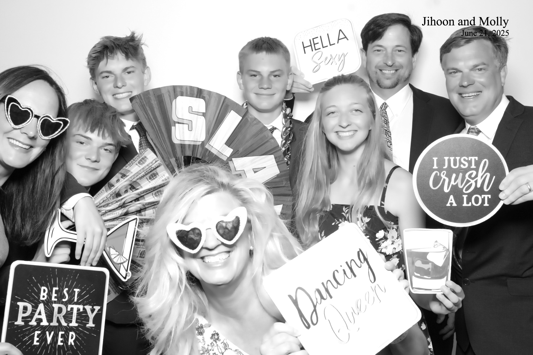 Molly +Jihoon's Wedding | View more photos from the event at v1.boothgallery.com/u/PhabPhotobooth/Molly-Jihoons-Wedding