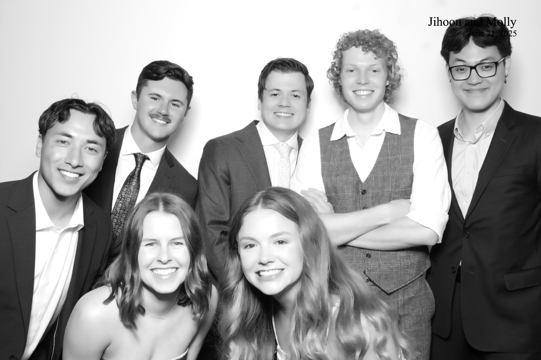 Molly +Jihoon's Wedding | View more photos from the event at v1.boothgallery.com/u/PhabPhotobooth/Molly-Jihoons-Wedding