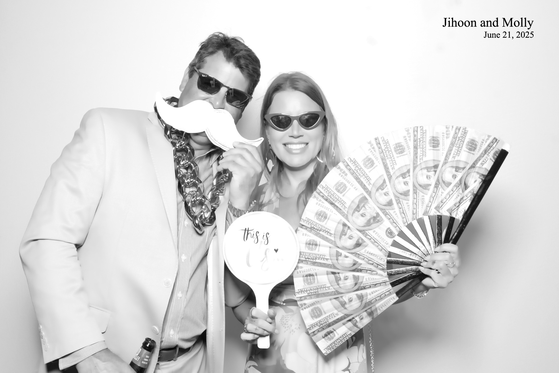 Molly +Jihoon's Wedding | View more photos from the event at v1.boothgallery.com/u/PhabPhotobooth/Molly-Jihoons-Wedding