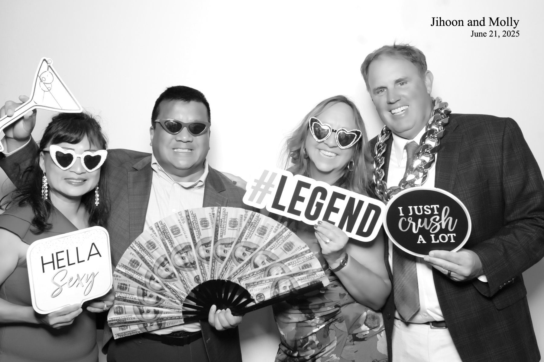 Molly +Jihoon's Wedding | View more photos from the event at v1.boothgallery.com/u/PhabPhotobooth/Molly-Jihoons-Wedding