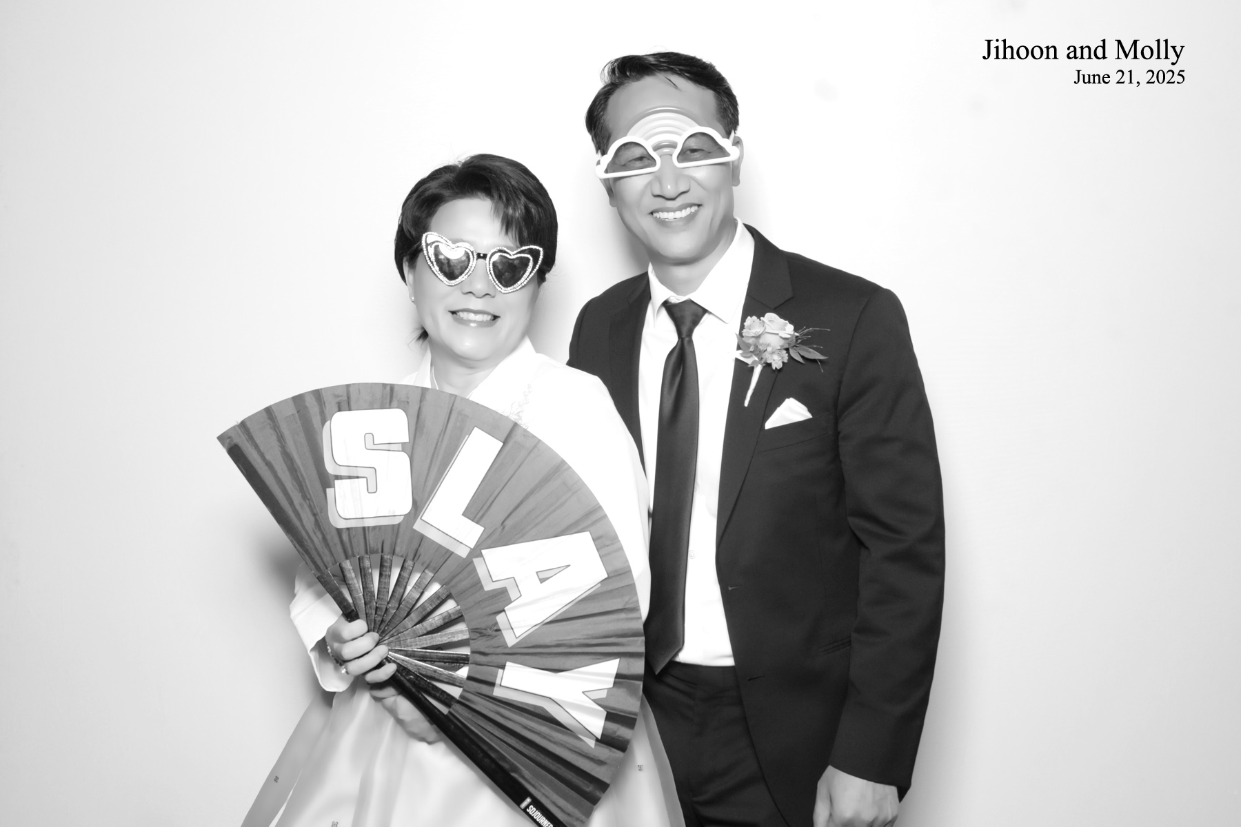 Molly +Jihoon's Wedding | View more photos from the event at v1.boothgallery.com/u/PhabPhotobooth/Molly-Jihoons-Wedding