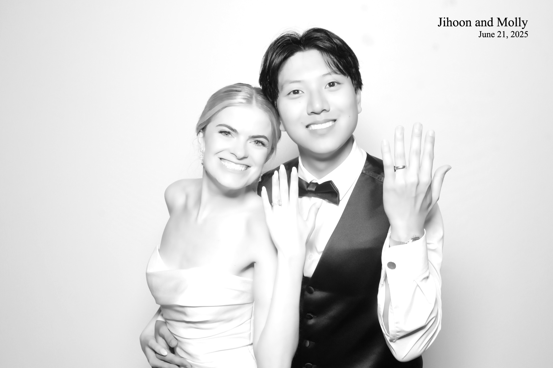 Molly +Jihoon's Wedding | View more photos from the event at v1.boothgallery.com/u/PhabPhotobooth/Molly-Jihoons-Wedding