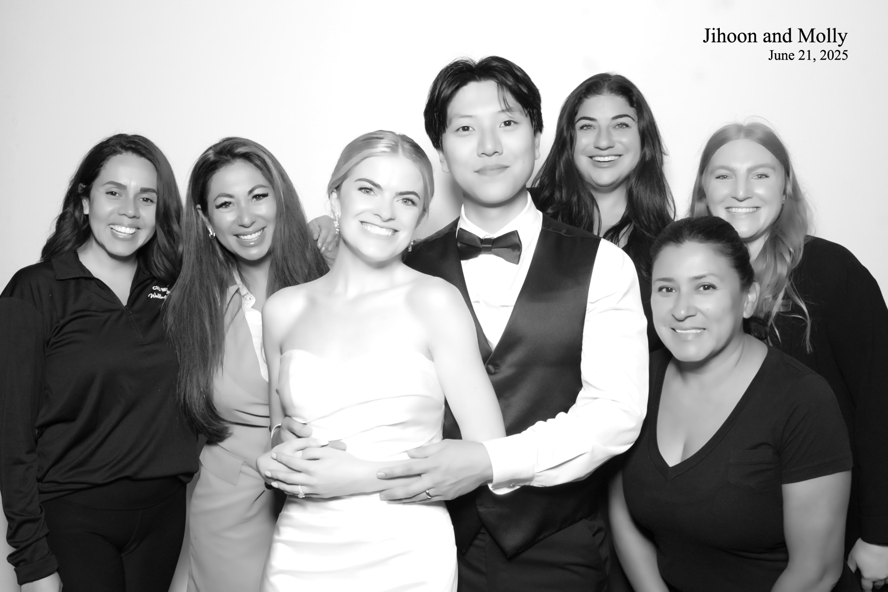 Molly +Jihoon's Wedding | View more photos from the event at v1.boothgallery.com/u/PhabPhotobooth/Molly-Jihoons-Wedding