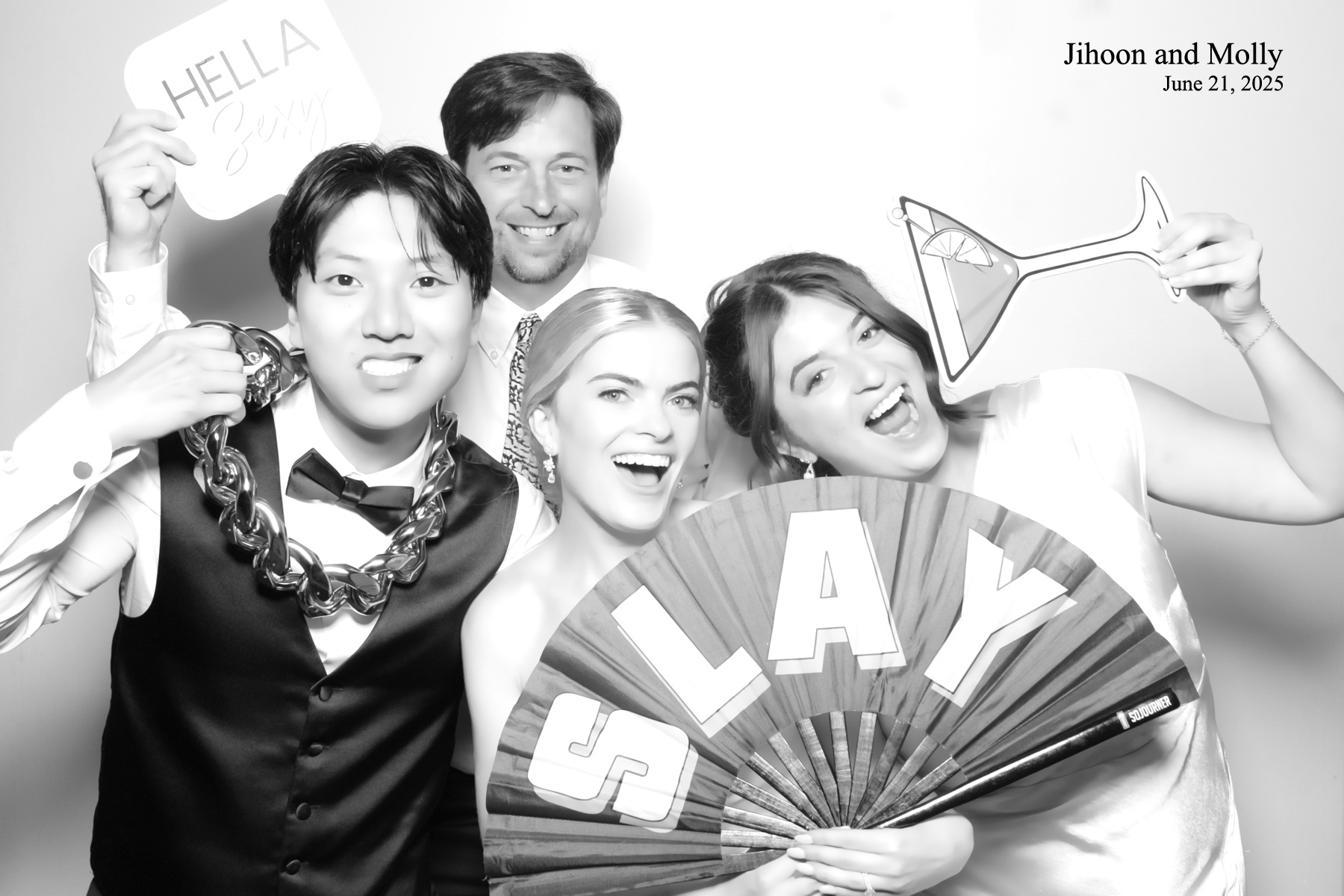 Molly +Jihoon's Wedding | View more photos from the event at v1.boothgallery.com/u/PhabPhotobooth/Molly-Jihoons-Wedding