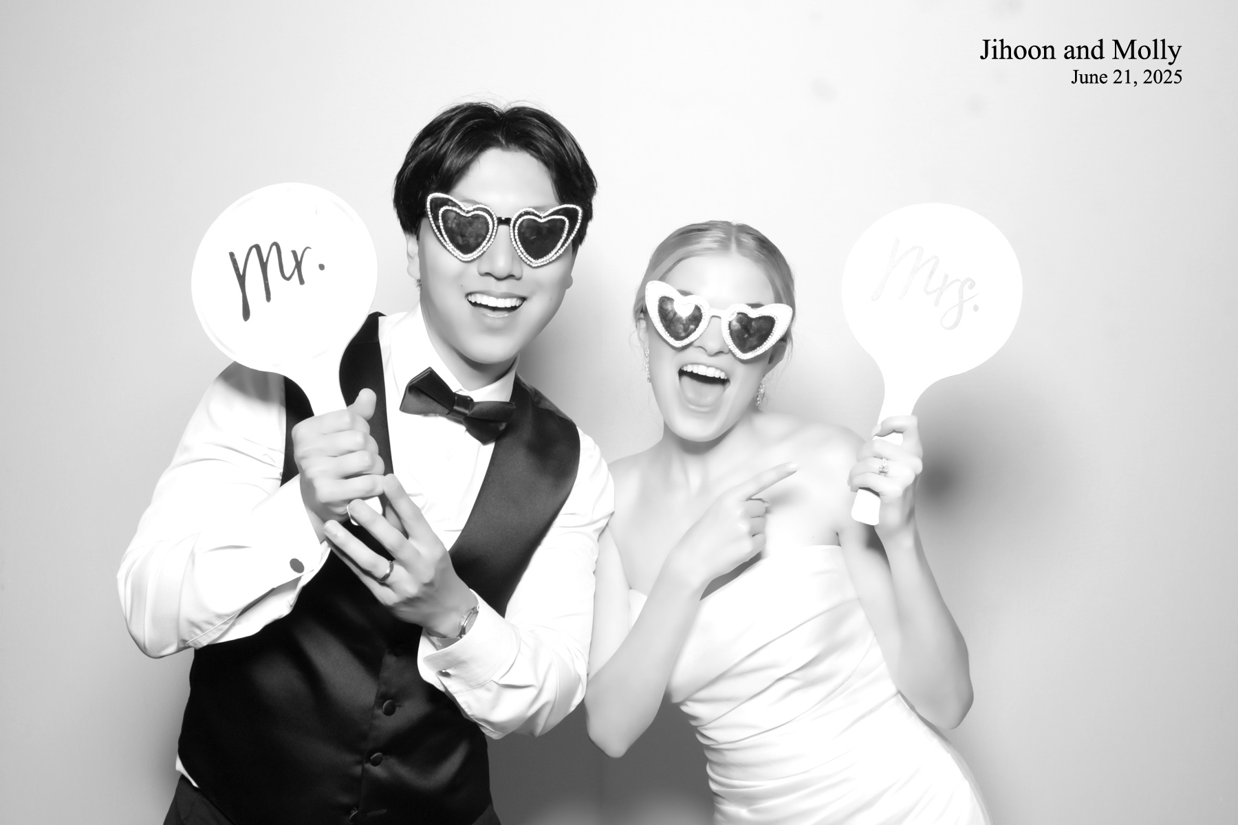 Molly +Jihoon's Wedding | View more photos from the event at v1.boothgallery.com/u/PhabPhotobooth/Molly-Jihoons-Wedding