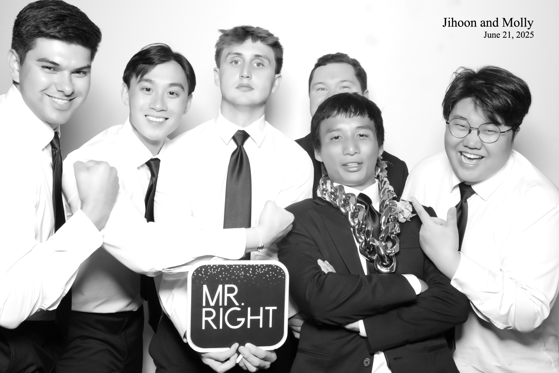 Molly +Jihoon's Wedding | View more photos from the event at v1.boothgallery.com/u/PhabPhotobooth/Molly-Jihoons-Wedding