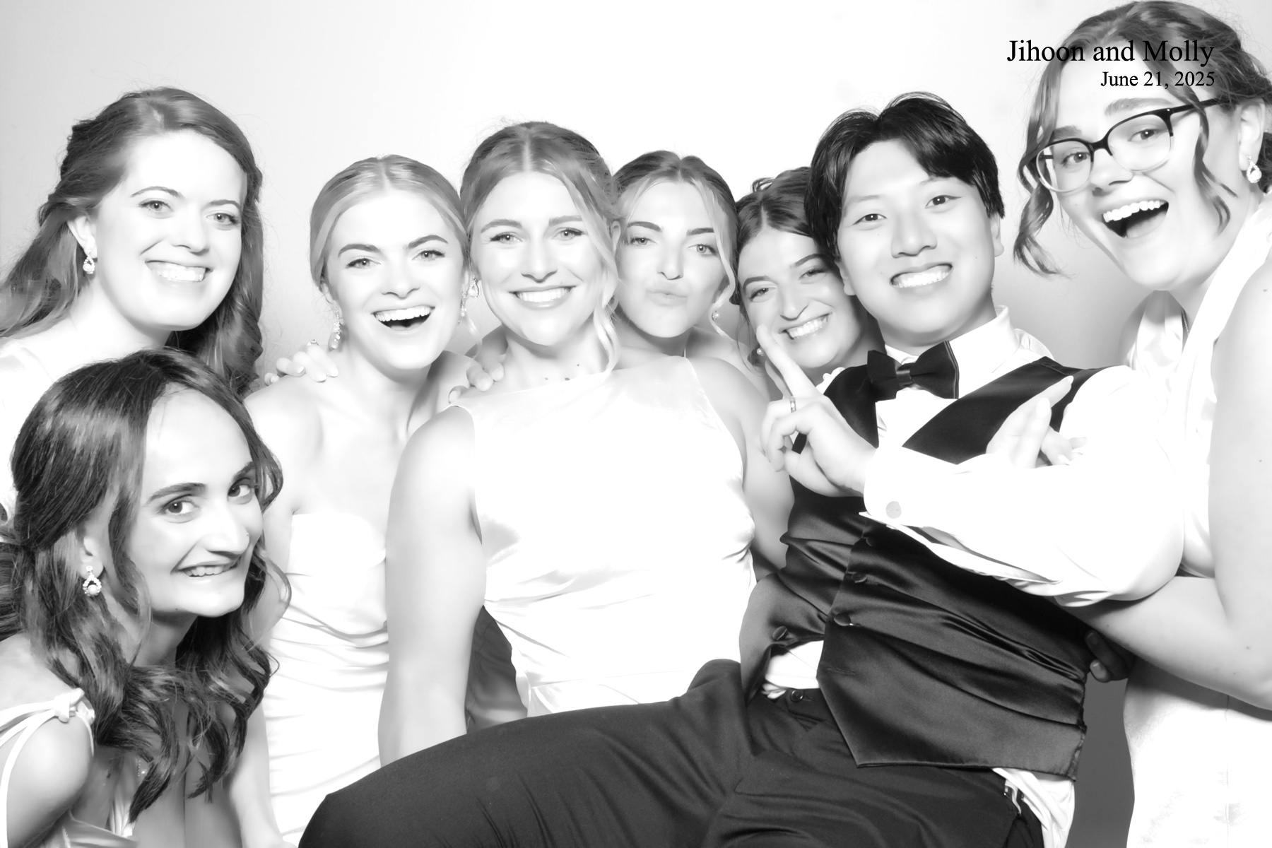 Molly +Jihoon's Wedding | View more photos from the event at v1.boothgallery.com/u/PhabPhotobooth/Molly-Jihoons-Wedding