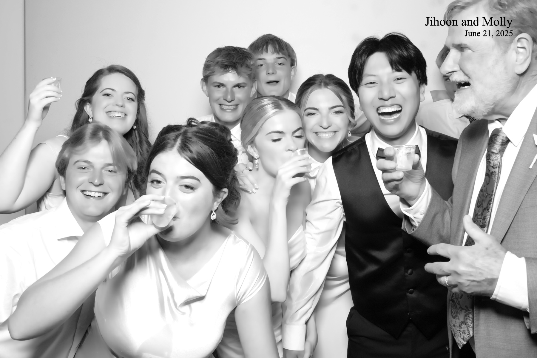 Molly +Jihoon's Wedding | View more photos from the event at v1.boothgallery.com/u/PhabPhotobooth/Molly-Jihoons-Wedding