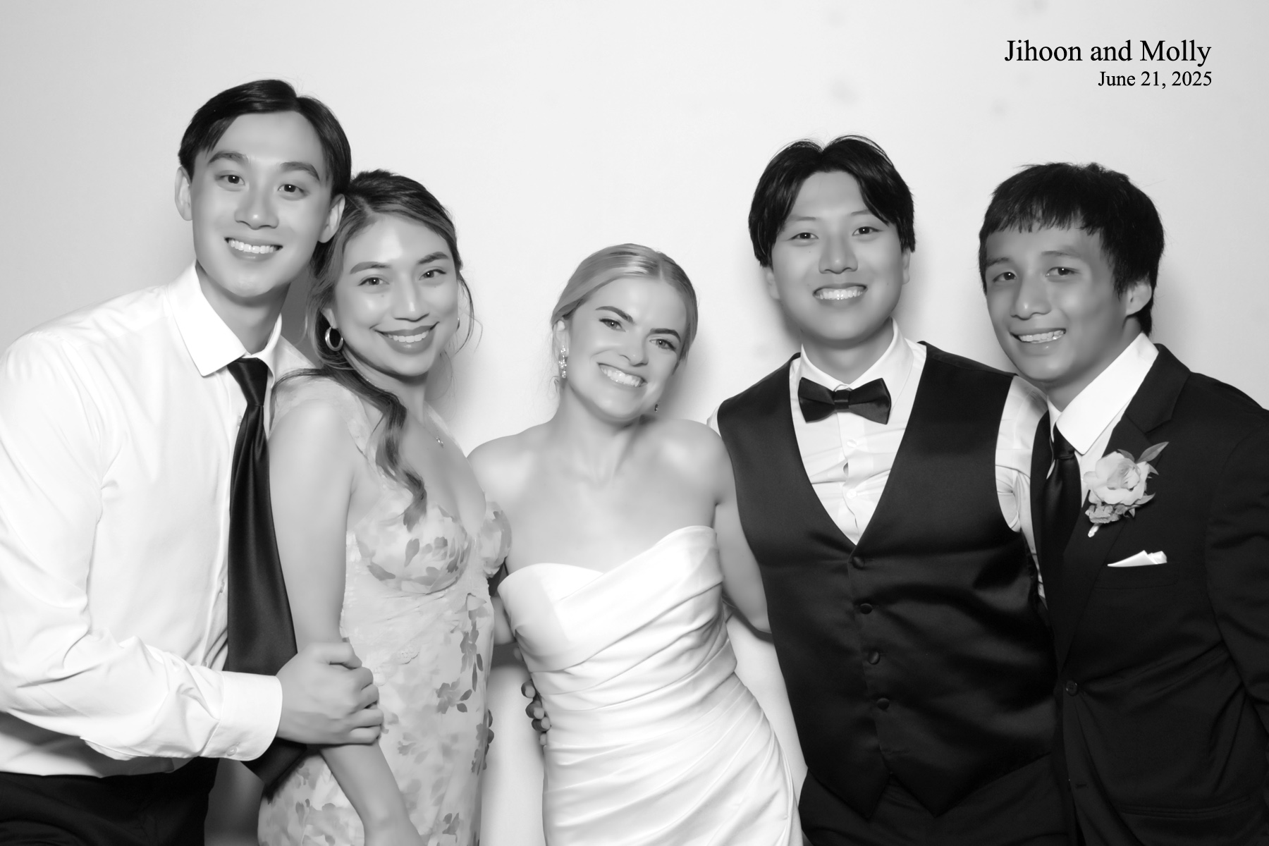 Molly +Jihoon's Wedding | View more photos from the event at v1.boothgallery.com/u/PhabPhotobooth/Molly-Jihoons-Wedding