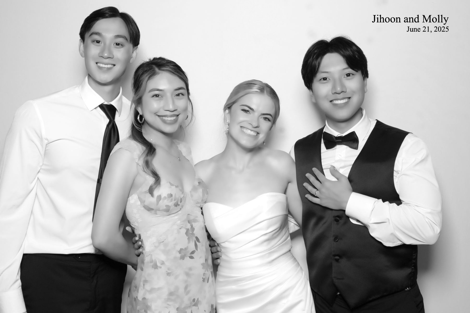 Molly +Jihoon's Wedding | View more photos from the event at v1.boothgallery.com/u/PhabPhotobooth/Molly-Jihoons-Wedding