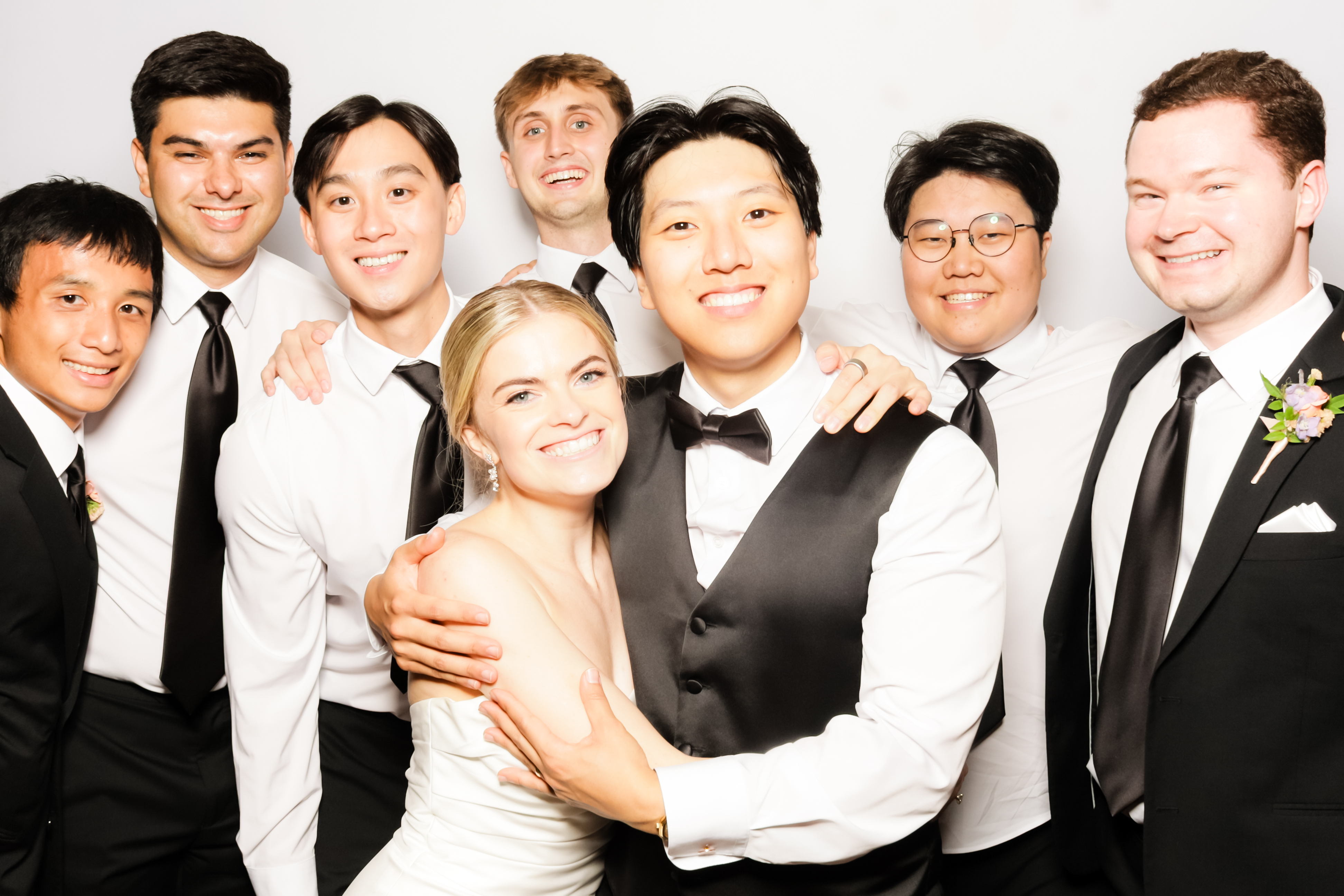 Molly +Jihoon's Wedding | View more photos from the event at v1.boothgallery.com/u/PhabPhotobooth/Molly-Jihoons-Wedding