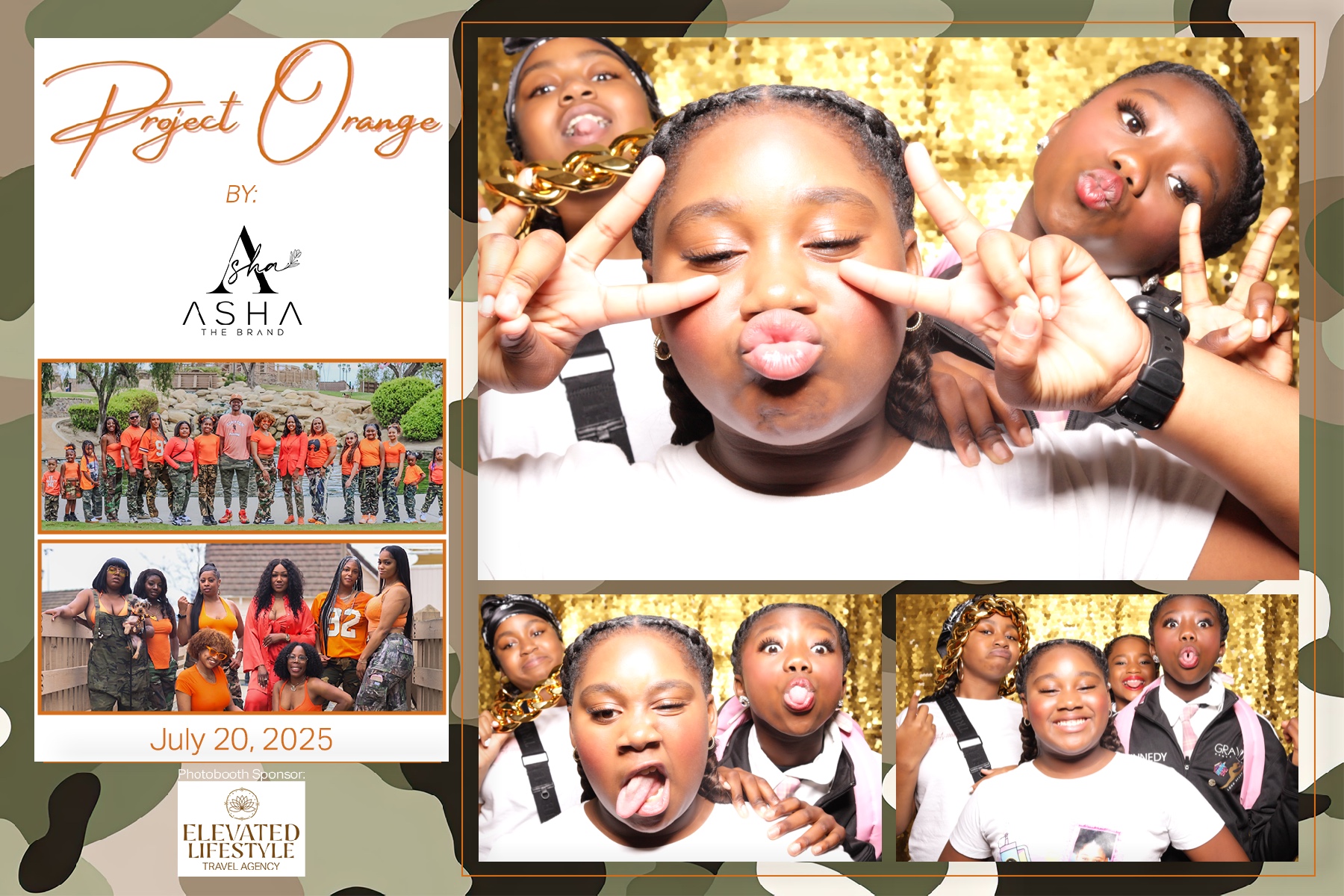 Project Orange | View more photos from the event at v1.boothgallery.com/u/PhabPhotobooth/Project-Orange