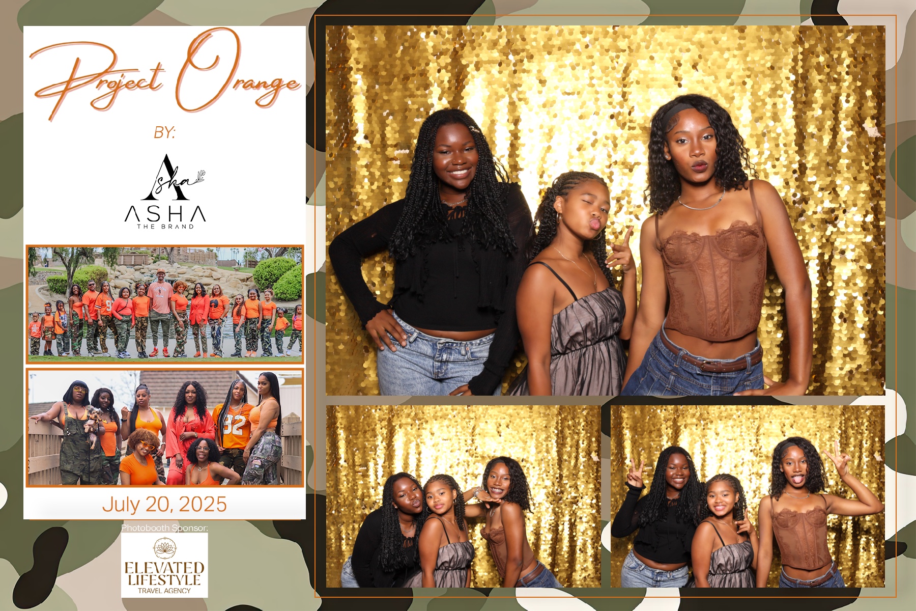 Project Orange | View more photos from the event at v1.boothgallery.com/u/PhabPhotobooth/Project-Orange