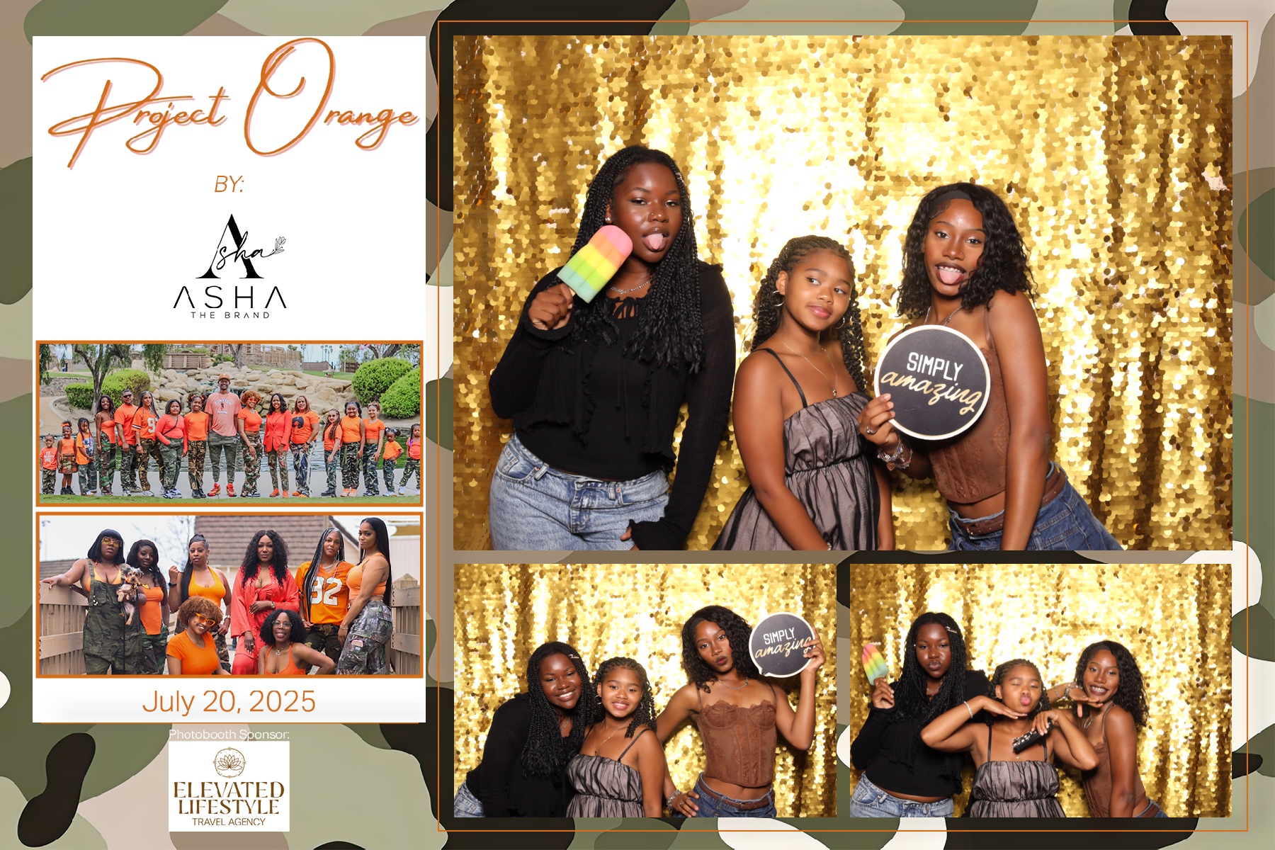 Project Orange | View more photos from the event at v1.boothgallery.com/u/PhabPhotobooth/Project-Orange