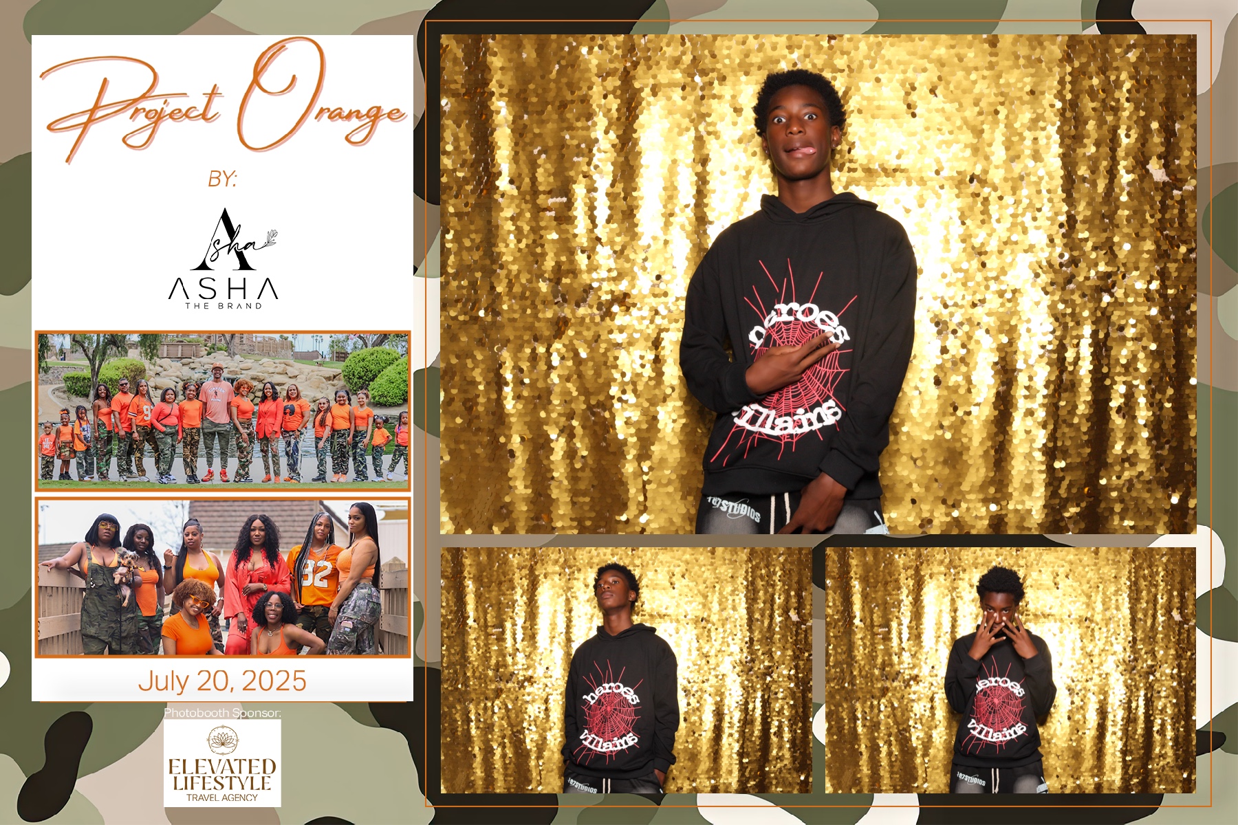 Project Orange | View more photos from the event at v1.boothgallery.com/u/PhabPhotobooth/Project-Orange