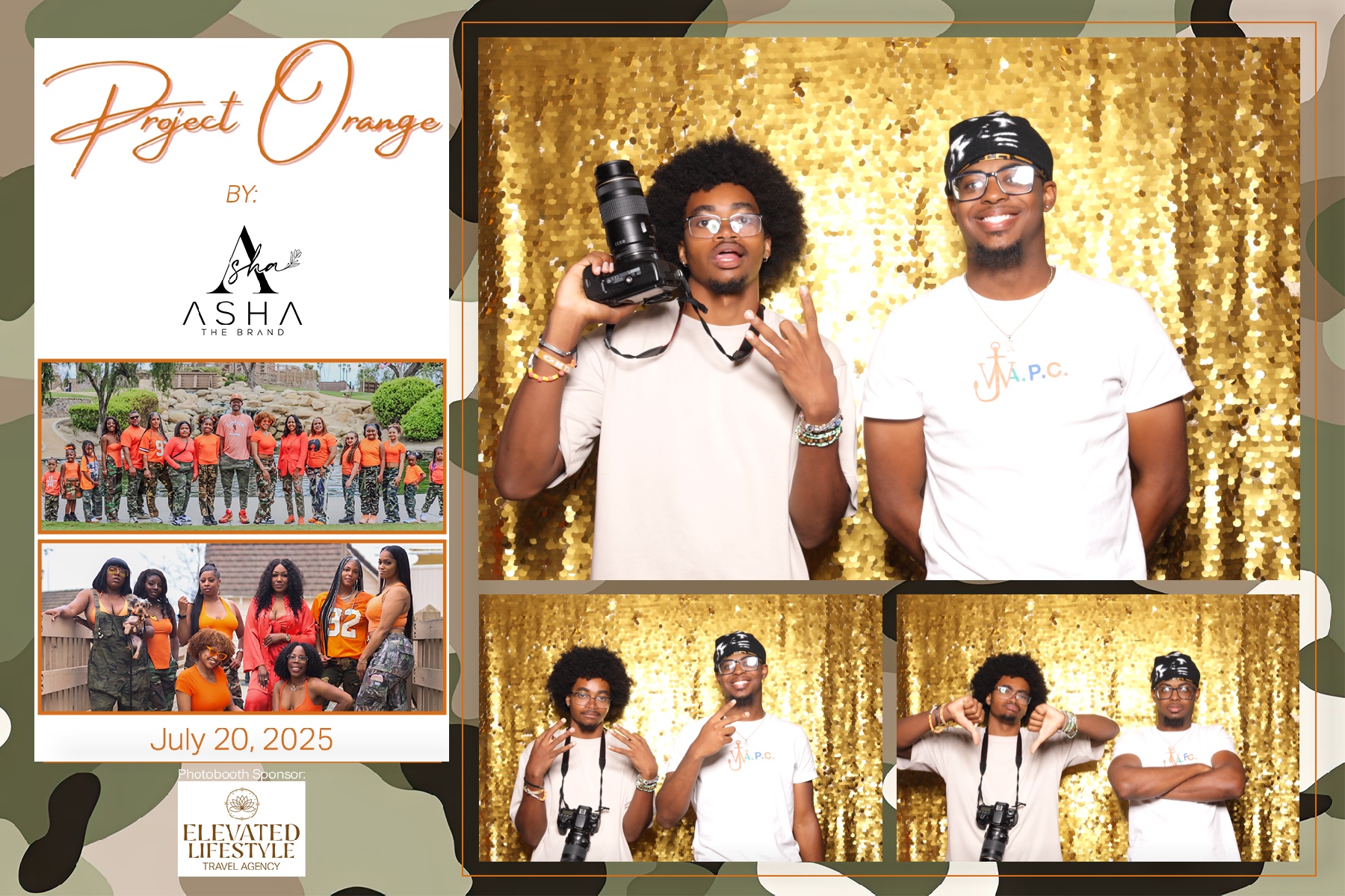 Project Orange | View more photos from the event at v1.boothgallery.com/u/PhabPhotobooth/Project-Orange