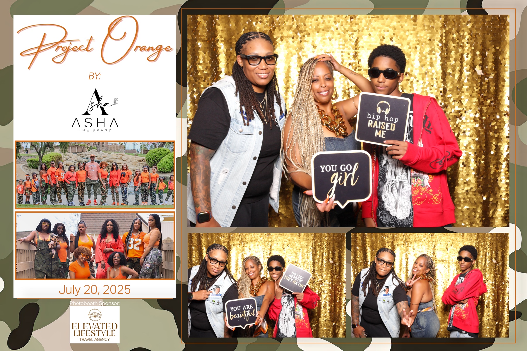 Project Orange | View more photos from the event at v1.boothgallery.com/u/PhabPhotobooth/Project-Orange