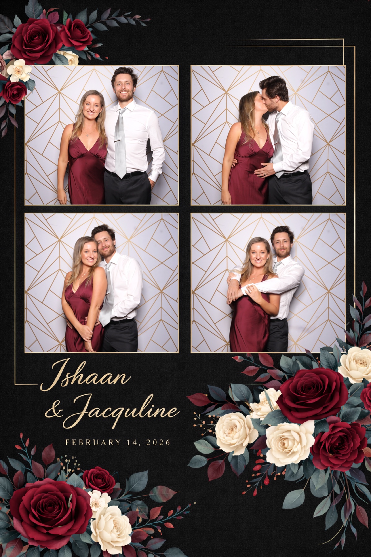 Ishaan + Jacqueline Wedding | View more photos from the event at v1.boothgallery.com/u/PhabPhotobooth/Ishaan-Jacqueline-Wedding