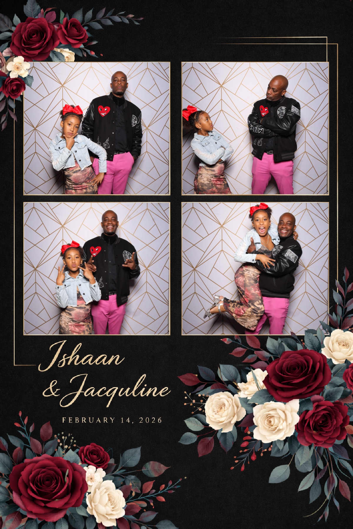 Ishaan + Jacqueline Wedding | View more photos from the event at v1.boothgallery.com/u/PhabPhotobooth/Ishaan-Jacqueline-Wedding