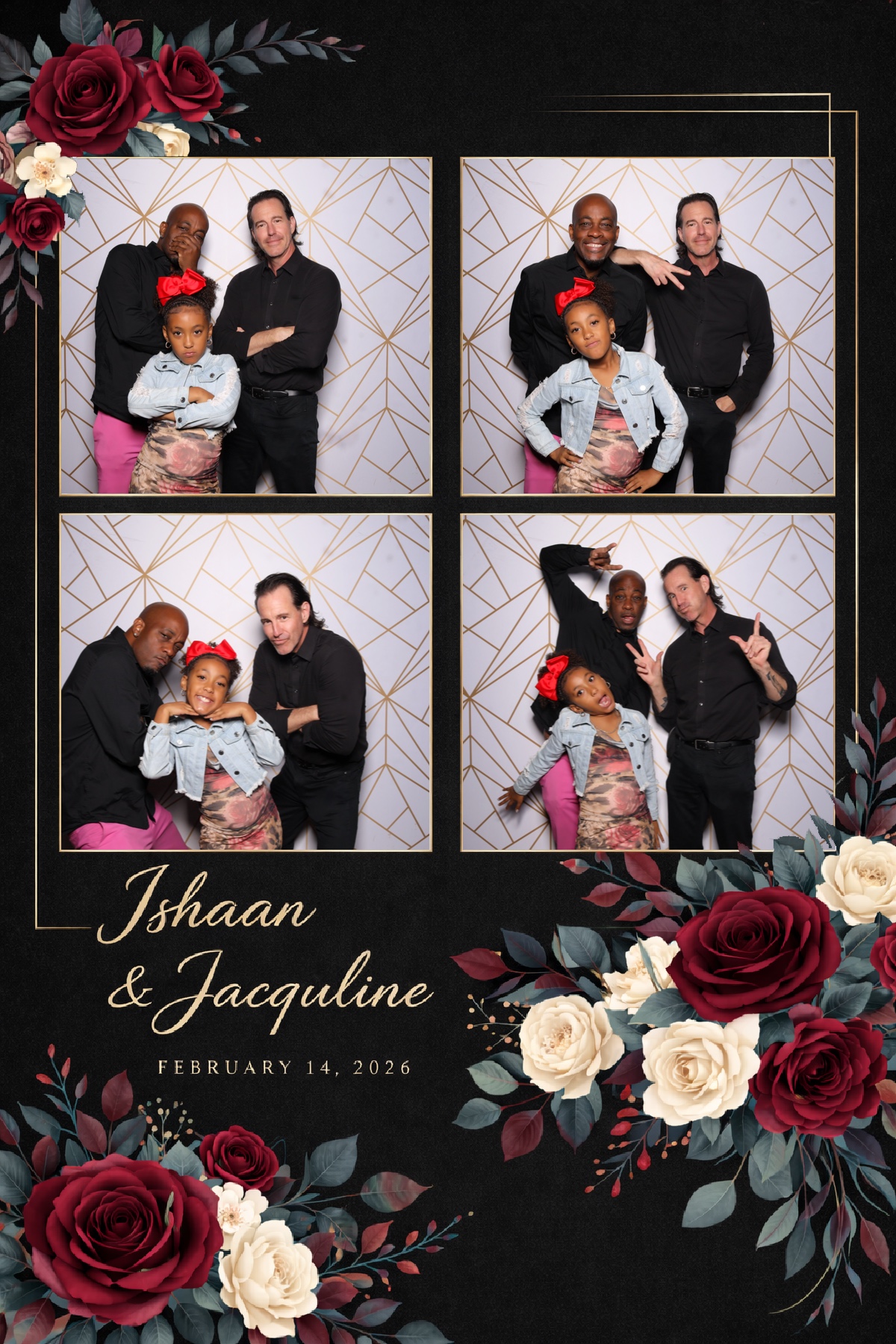 Ishaan + Jacqueline Wedding | View more photos from the event at v1.boothgallery.com/u/PhabPhotobooth/Ishaan-Jacqueline-Wedding