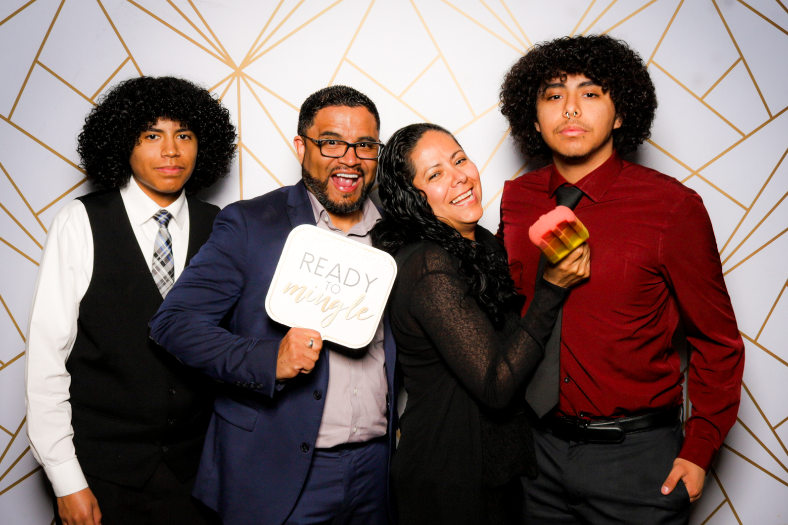 Ishaan + Jacqueline Wedding | View more photos from the event at v1.boothgallery.com/u/PhabPhotobooth/Ishaan-Jacqueline-Wedding