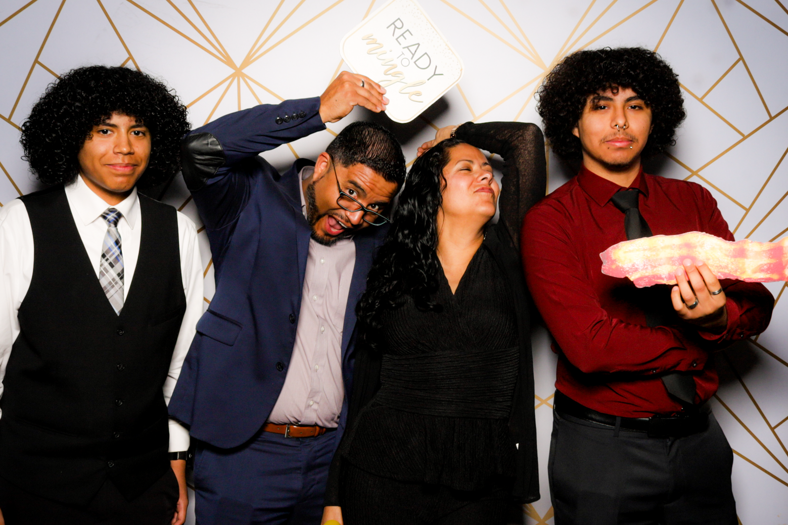 Ishaan + Jacqueline Wedding | View more photos from the event at v1.boothgallery.com/u/PhabPhotobooth/Ishaan-Jacqueline-Wedding