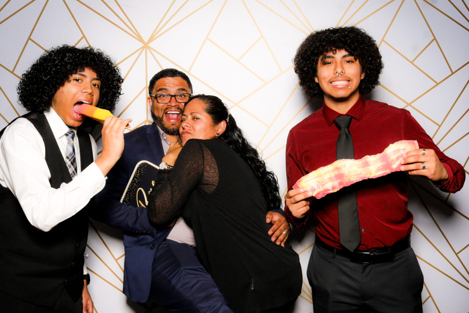 Ishaan + Jacqueline Wedding | View more photos from the event at v1.boothgallery.com/u/PhabPhotobooth/Ishaan-Jacqueline-Wedding