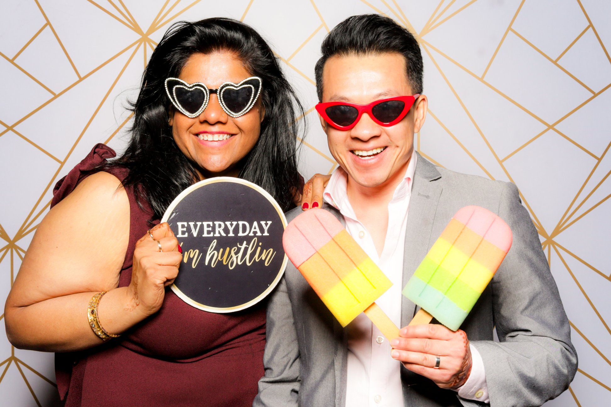 Ishaan + Jacqueline Wedding | View more photos from the event at v1.boothgallery.com/u/PhabPhotobooth/Ishaan-Jacqueline-Wedding