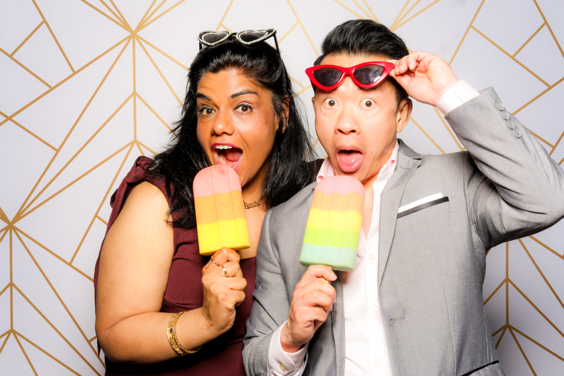 Ishaan + Jacqueline Wedding | View more photos from the event at v1.boothgallery.com/u/PhabPhotobooth/Ishaan-Jacqueline-Wedding